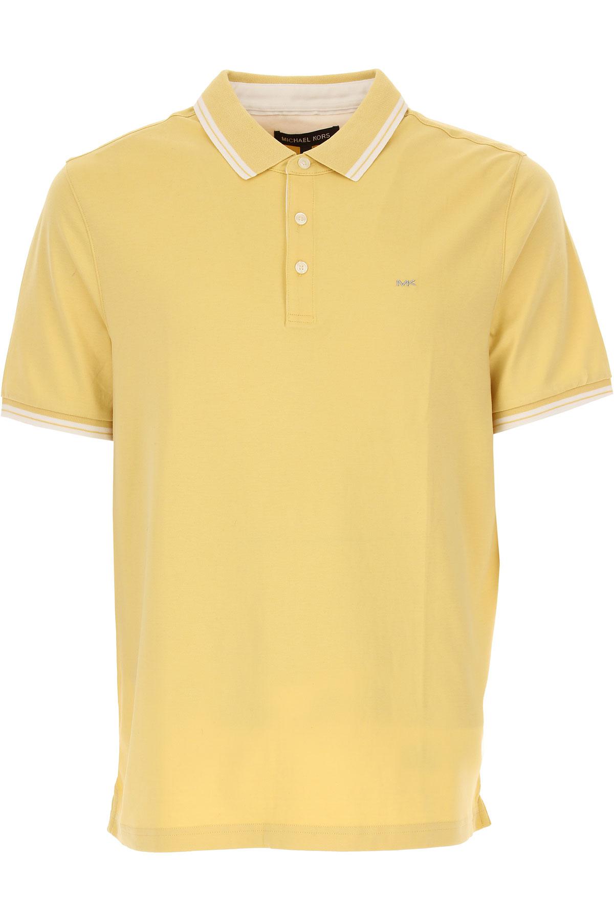 Michael kors shirts mens yellow Clearance