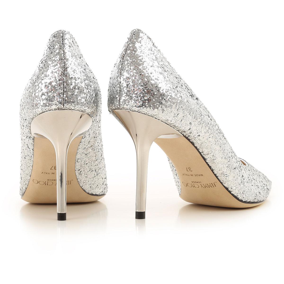 Jimmy Choo Pumps & High Heels For Women in Silver (Metallic) Lyst