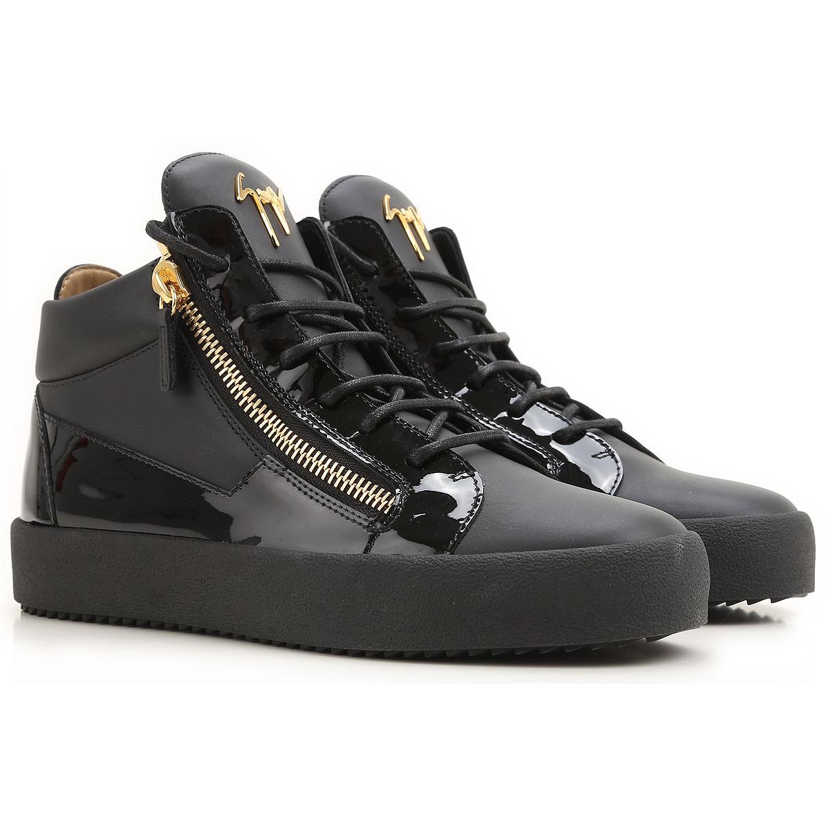Giuseppe Zanotti Lace Sneakers For Men in Black for Men - Save 5% - Lyst