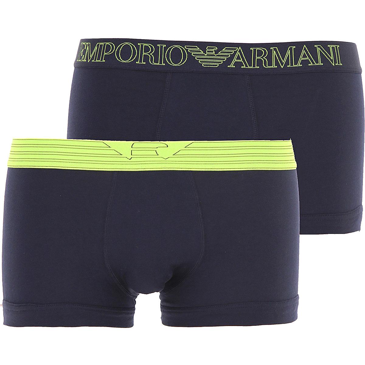 Emporio Armani Boxer Briefs For Men in Blue for Men - Lyst