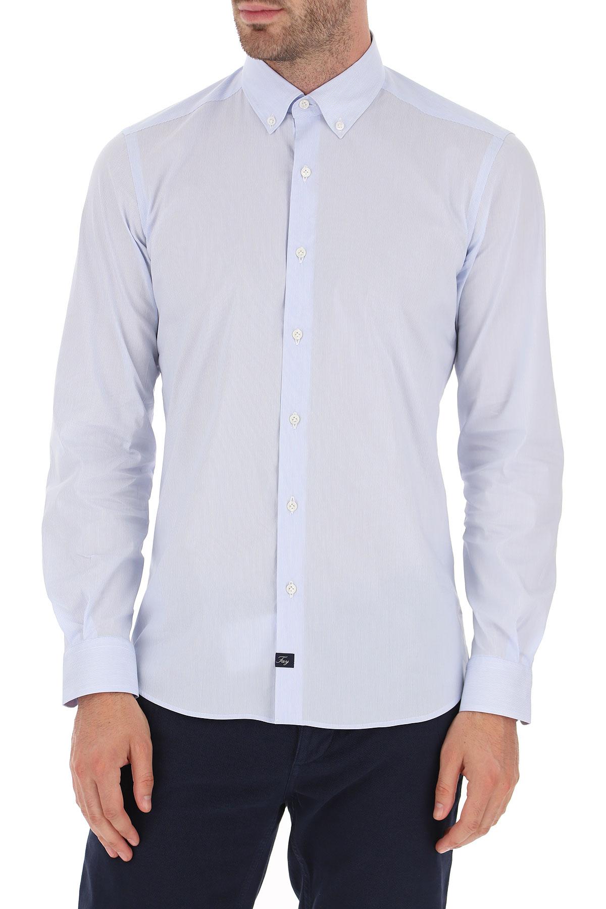 Fay Synthetic Shirt For Men in White for Men - Lyst