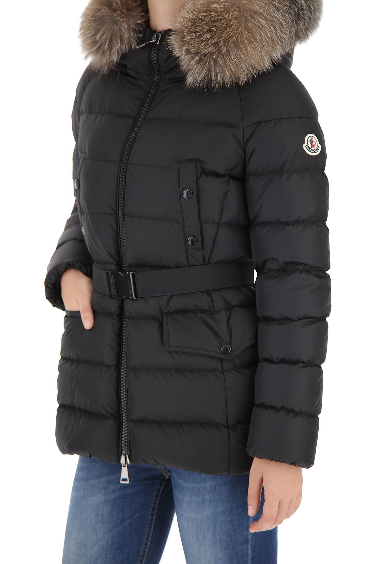 Moncler Synthetic Down Jacket For Women in Black - Lyst