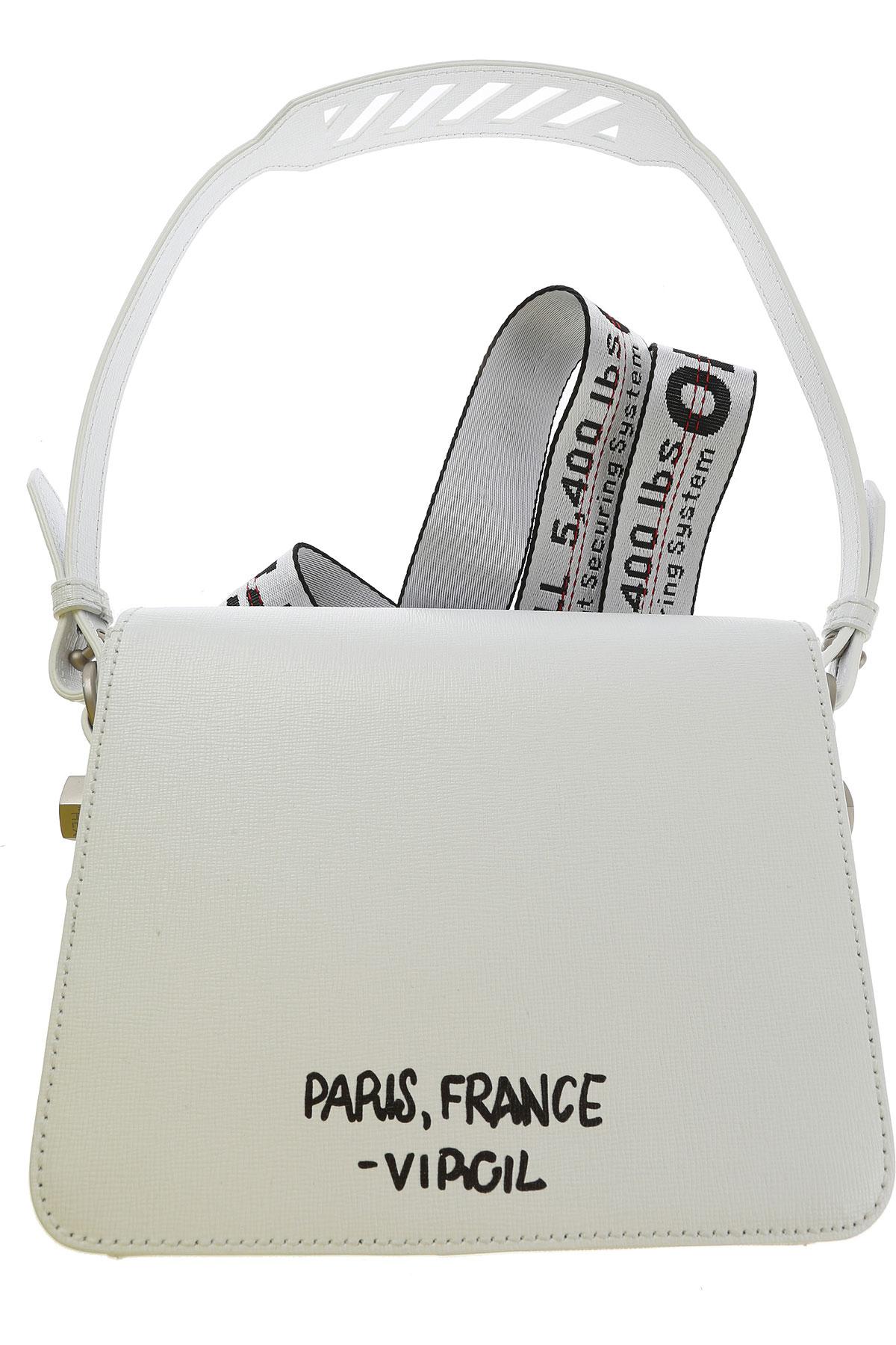 Off-White c/o Virgil Abloh Shoulder Bag For Women On Sale in White - Lyst