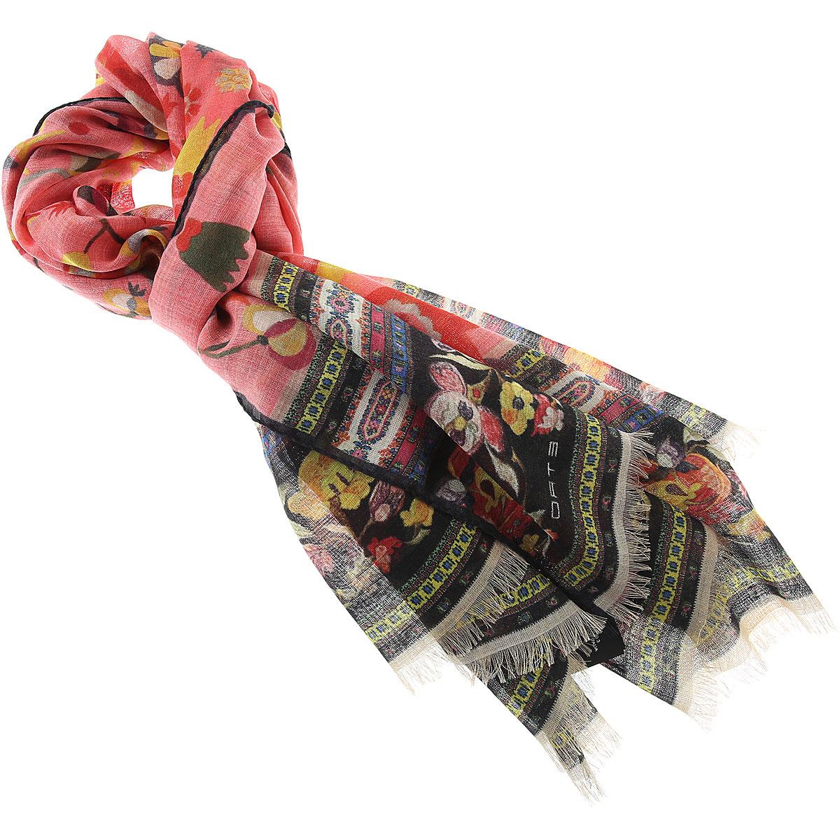 Etro Scarf For Women On Sale in Red - Lyst