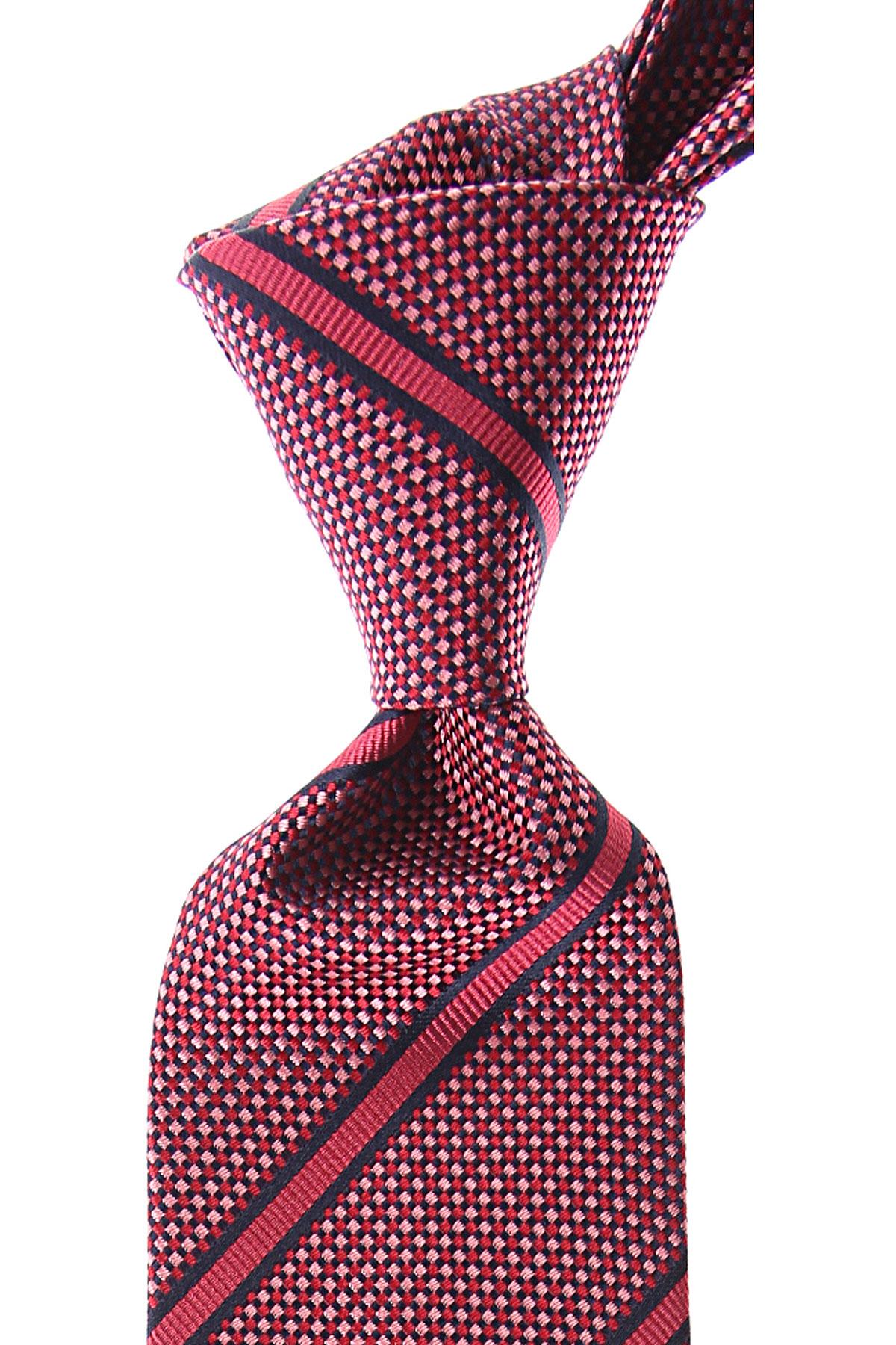 Versace Silk Ties in Red for Men - Lyst