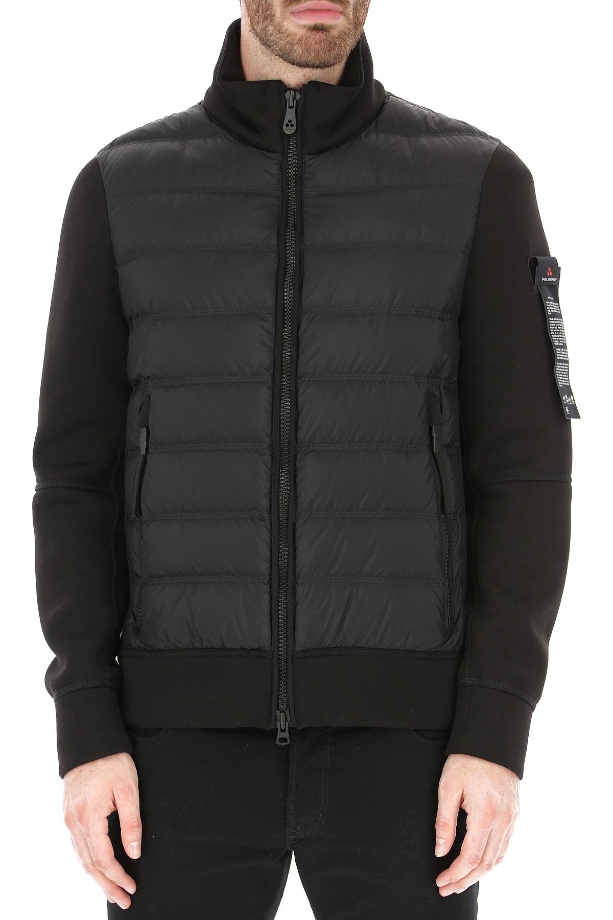 Peuterey Synthetic Down Jacket For Men in Black for Men - Lyst