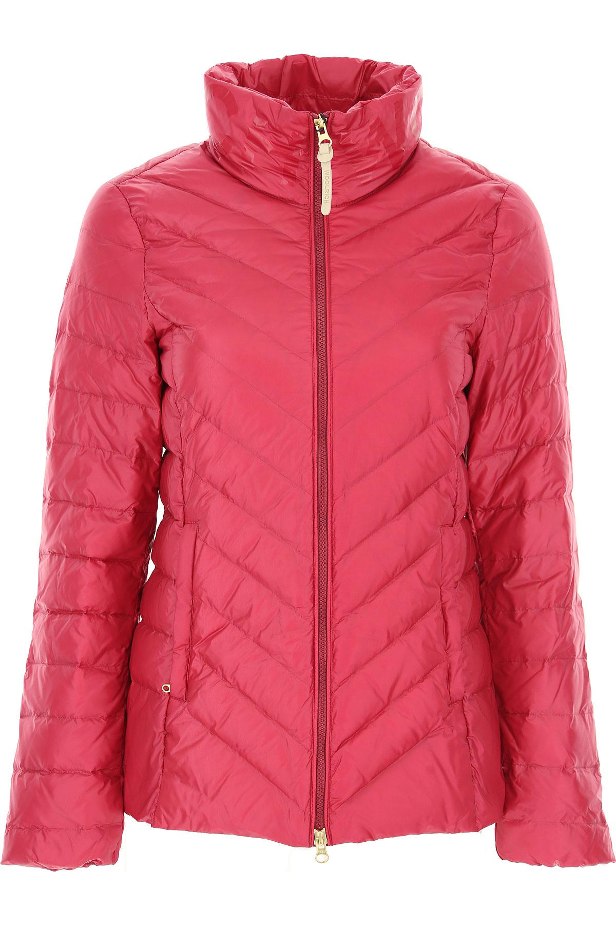 Woolrich Synthetic Down Jacket For Women in Pink Lyst