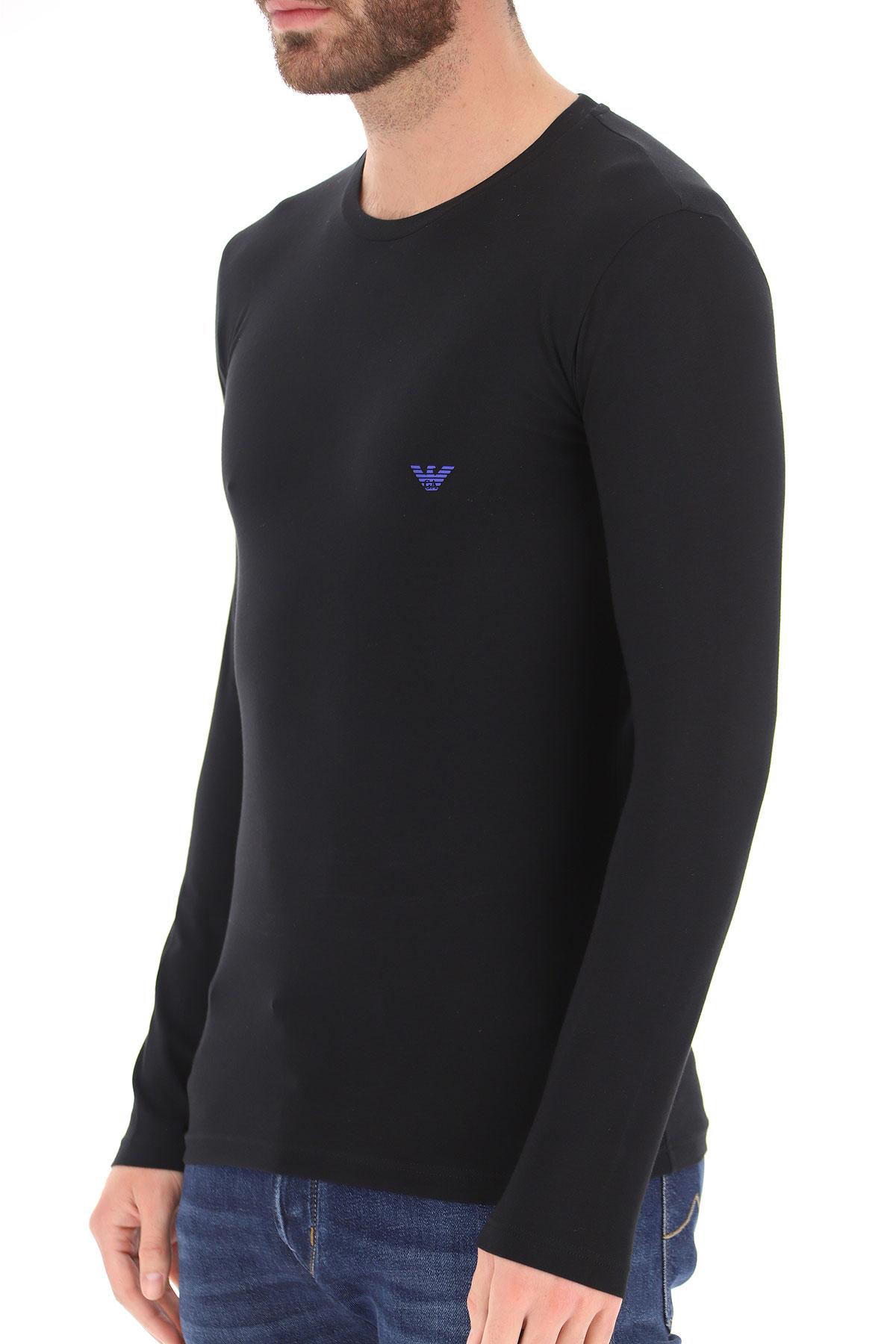 emporio armani black t shirt mens