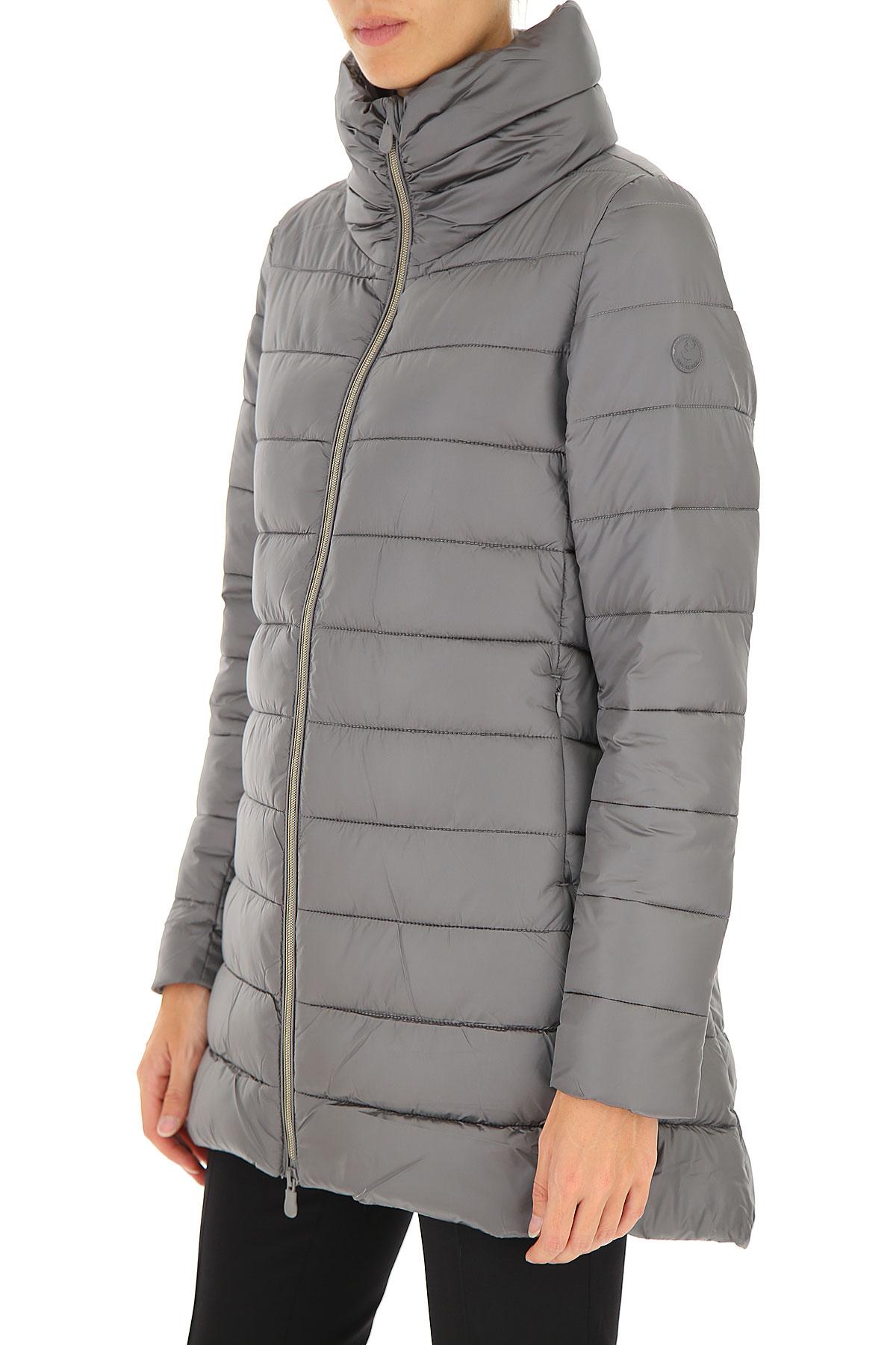 Save the duck synthetic jacket for women in grey gray lyst