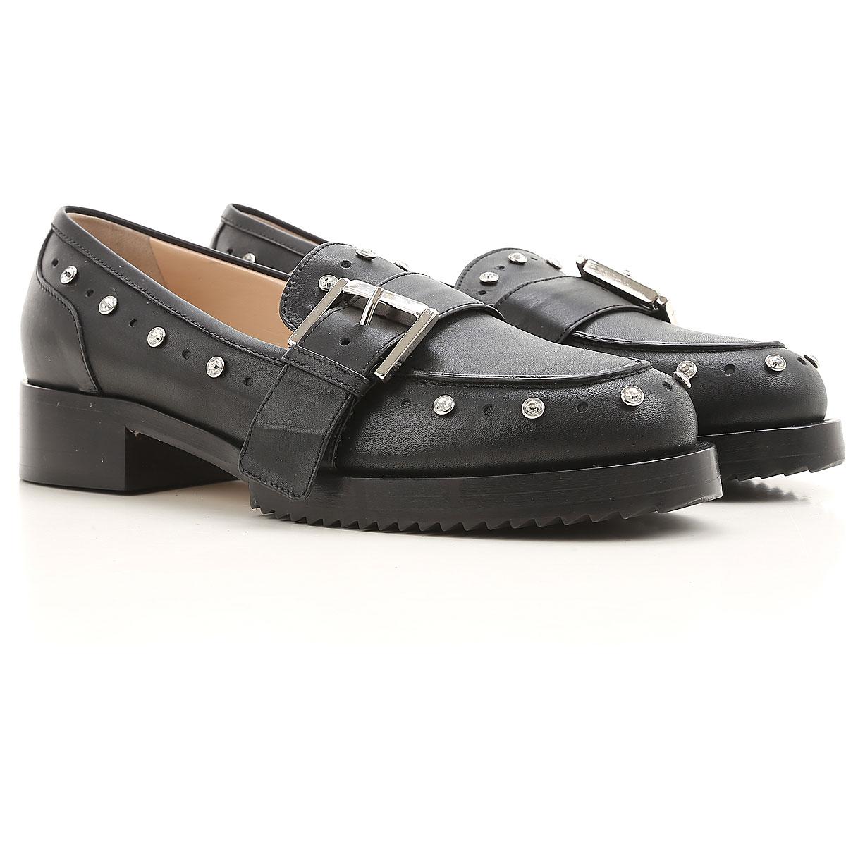 N°21 Leather Loafers For Women in Black - Save 38% - Lyst