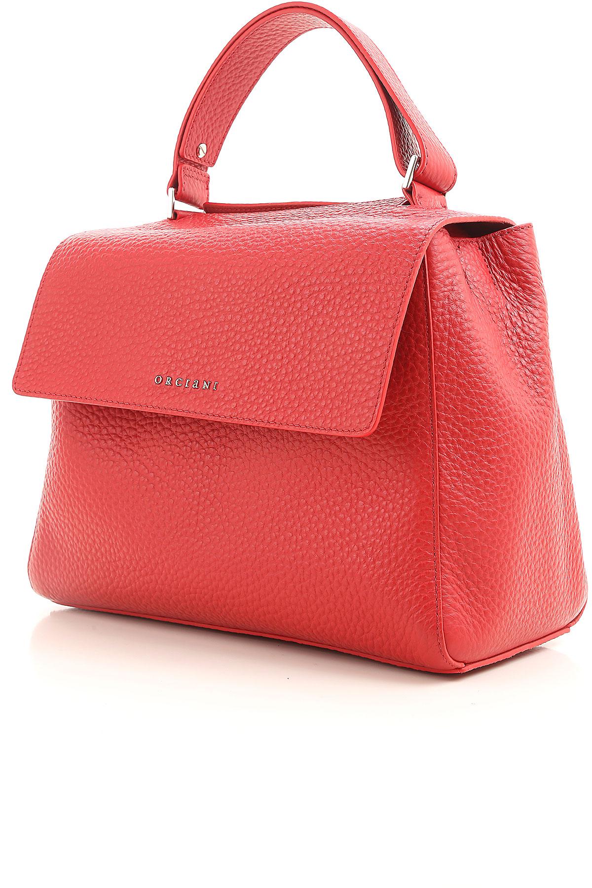 Orciani Leather Sveva Medium Bag In Marlboro Color in Red - Save 40% - Lyst