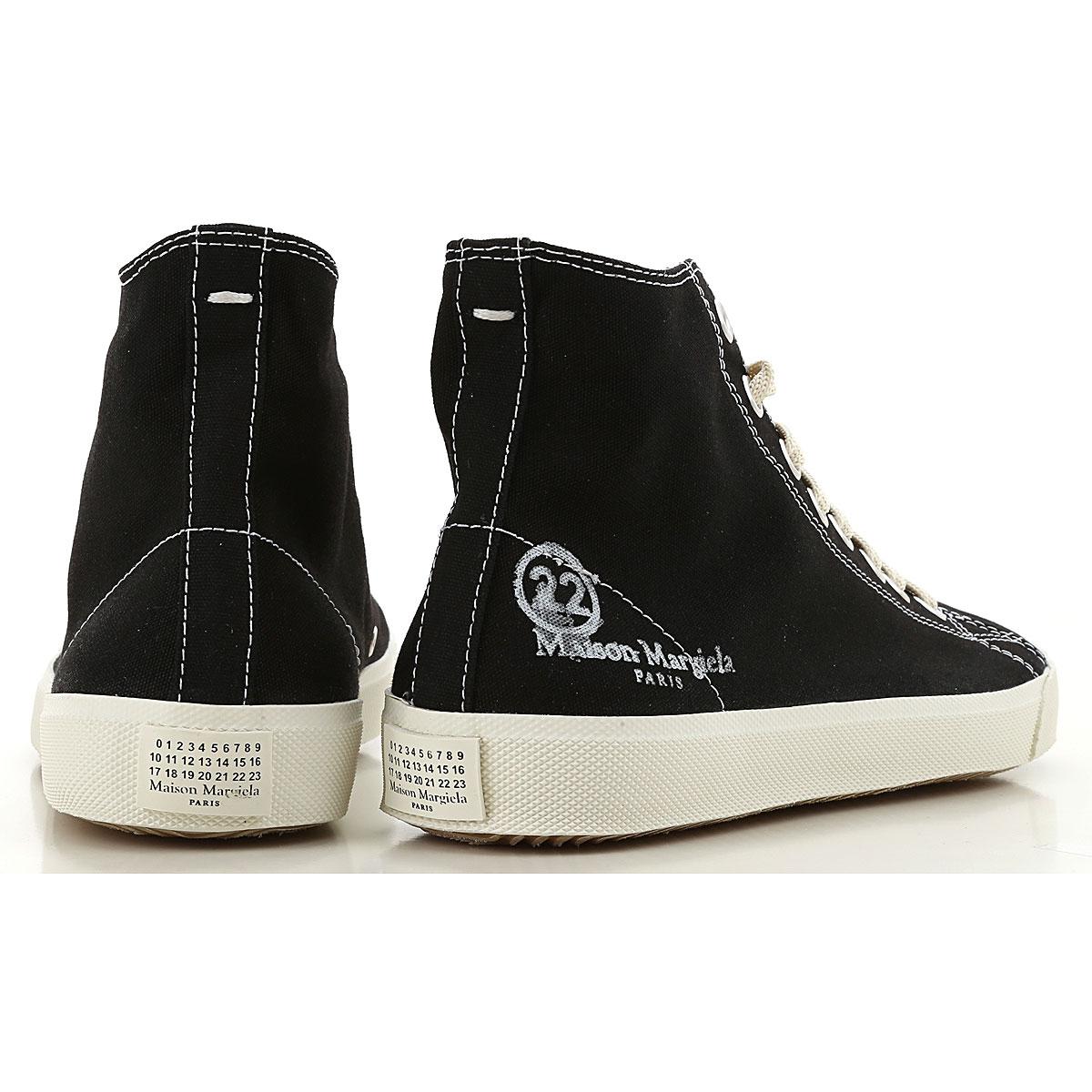 Maison Margiela Tabi Hi-top Sneakers in Black for Men - Lyst