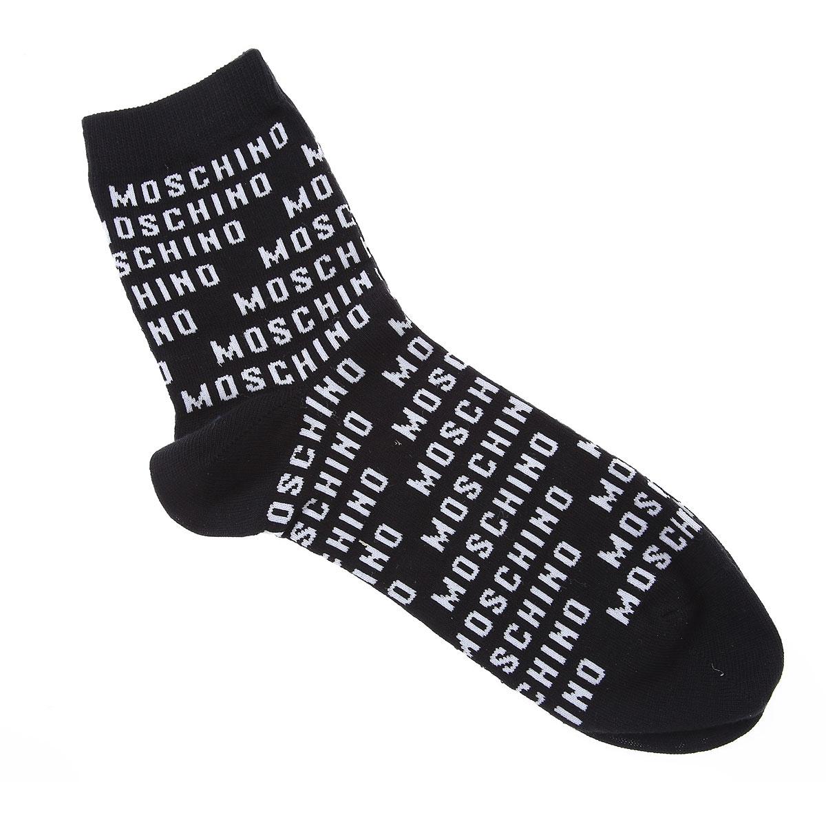 Moschino Socks For Men in Black for Men 