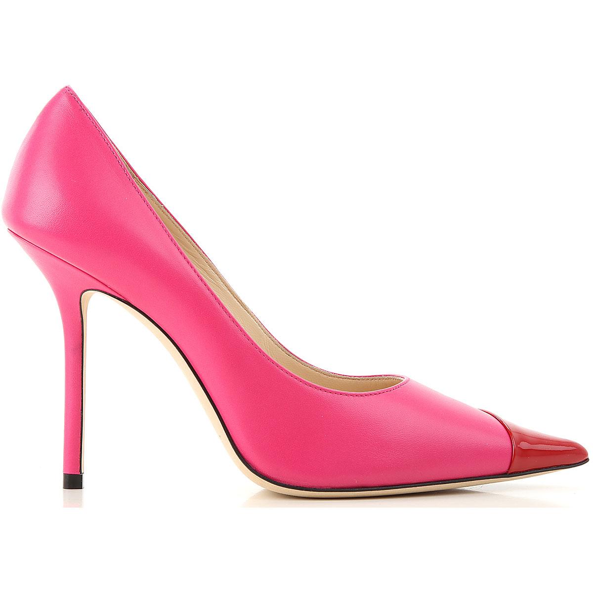 Jimmy Choo Leather Pumps & High Heels For Women in Hot Pink (Pink) - Lyst