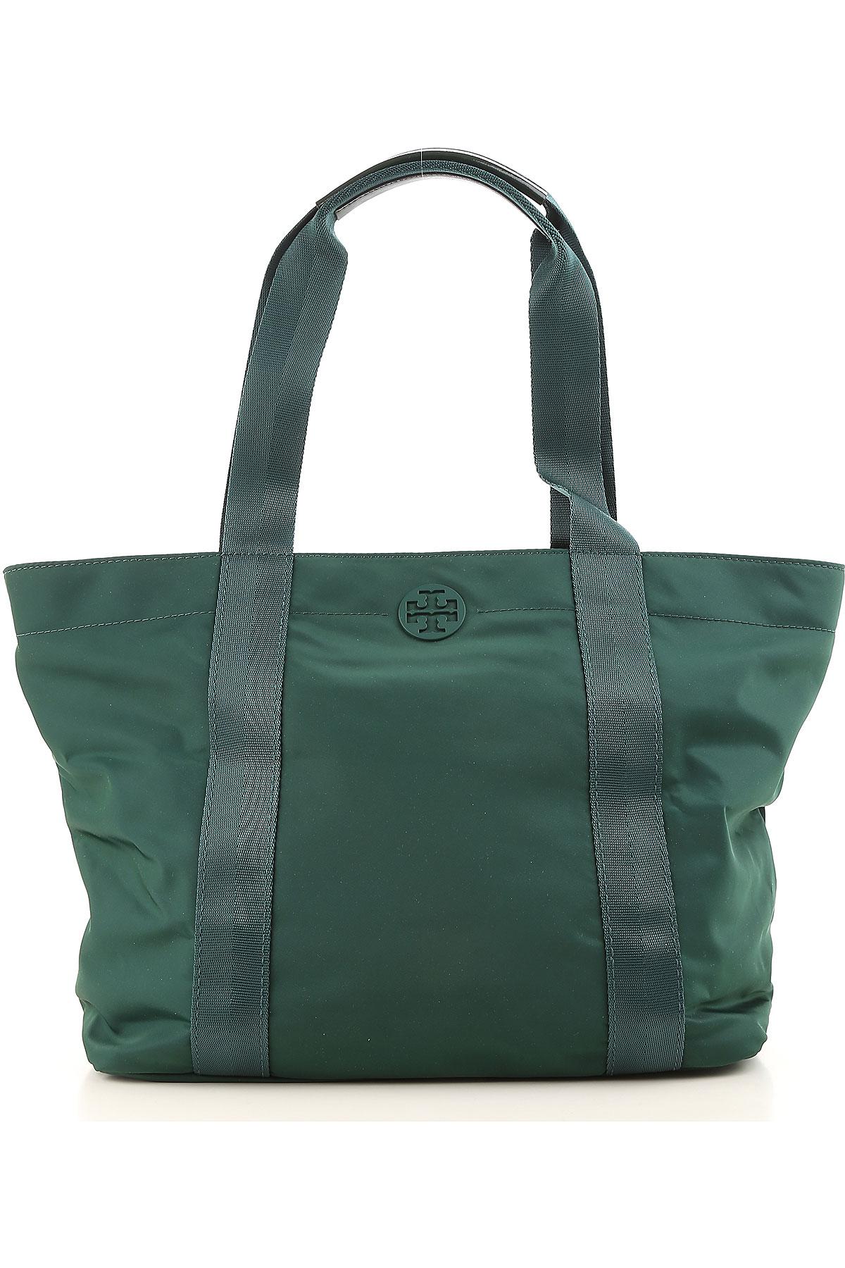 Tory Burch Synthetic Tote Bag On Sale In Outlet in Dark Green (Green