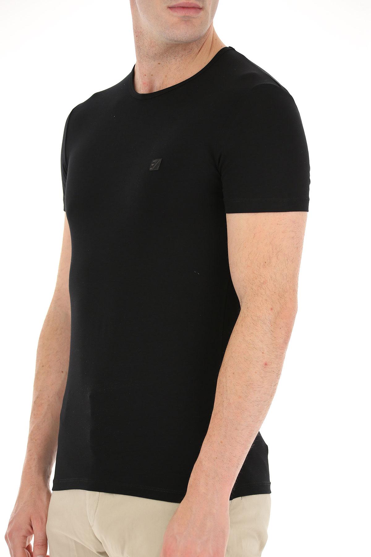 Ermenegildo Zegna Synthetic T-shirt For Men in Black for Men - Lyst