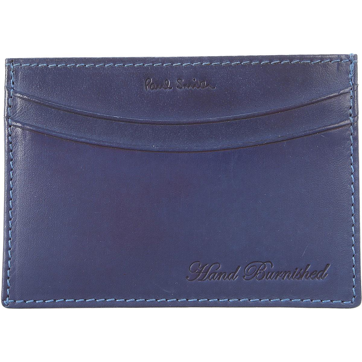 Paul Smith Card Holder For Men On Sale in Blue for Men Lyst