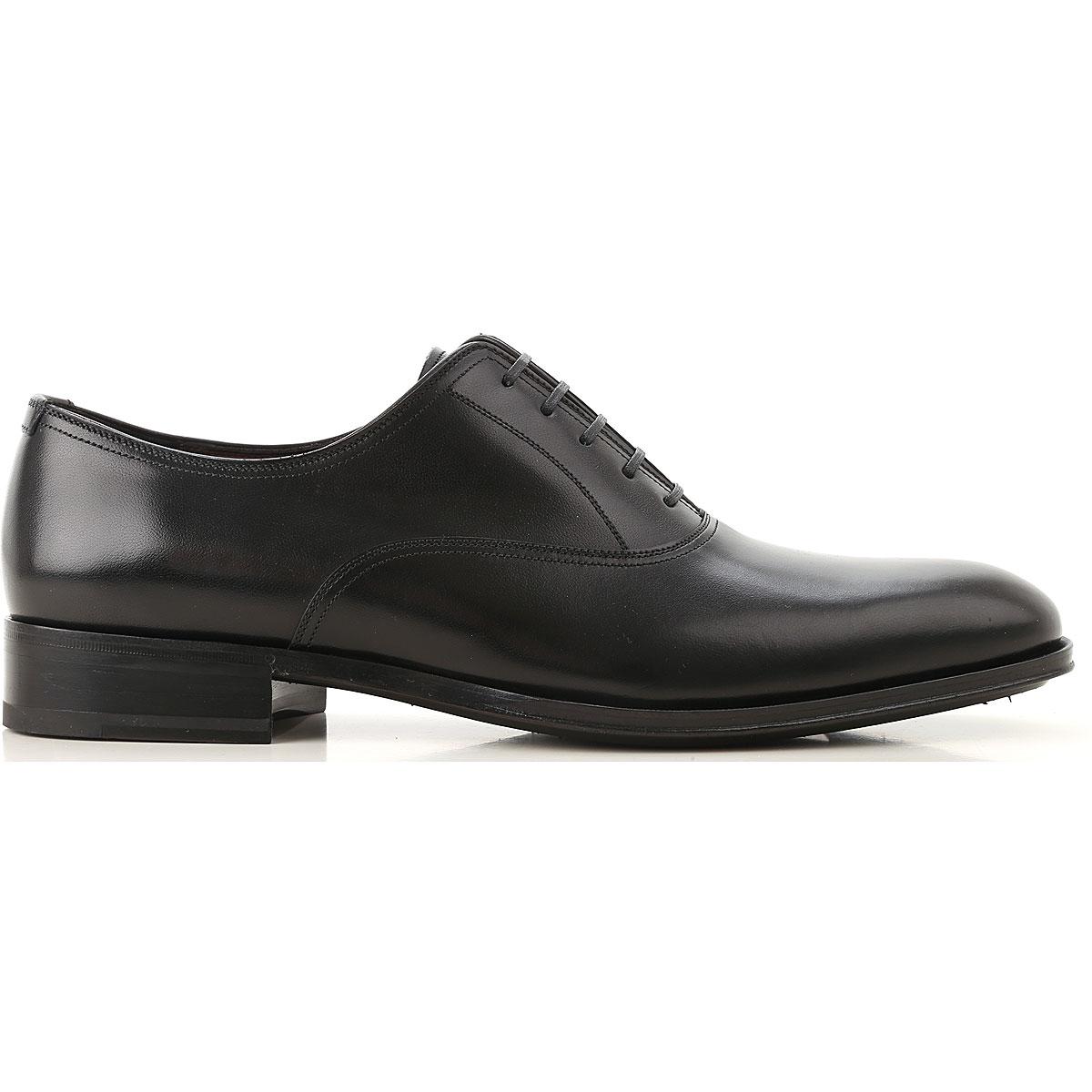 Ferragamo Lace Up Shoes For Men Oxfords in Black for Men - Lyst