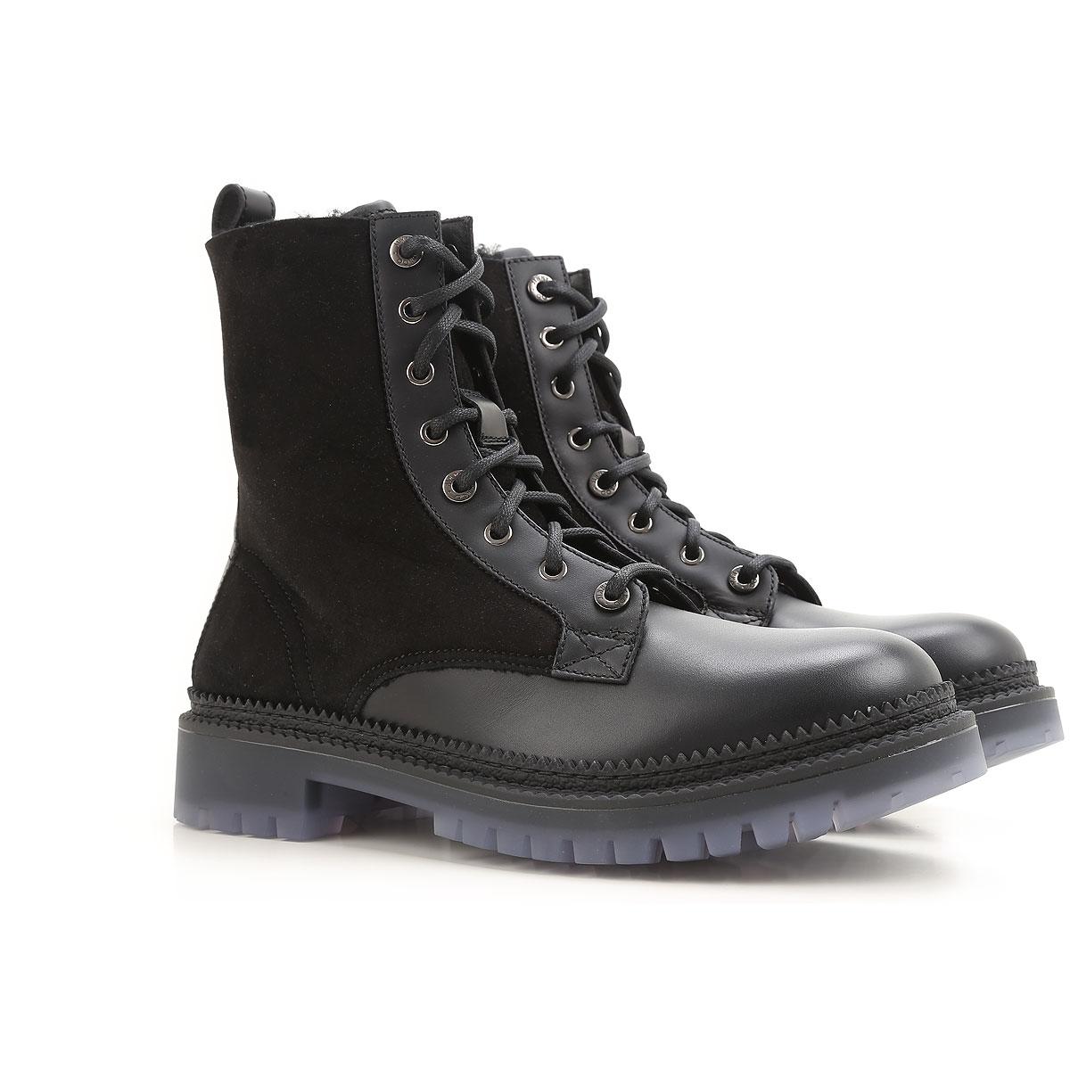 Jimmy Choo Lace Boots For Men in Black for Men - Lyst