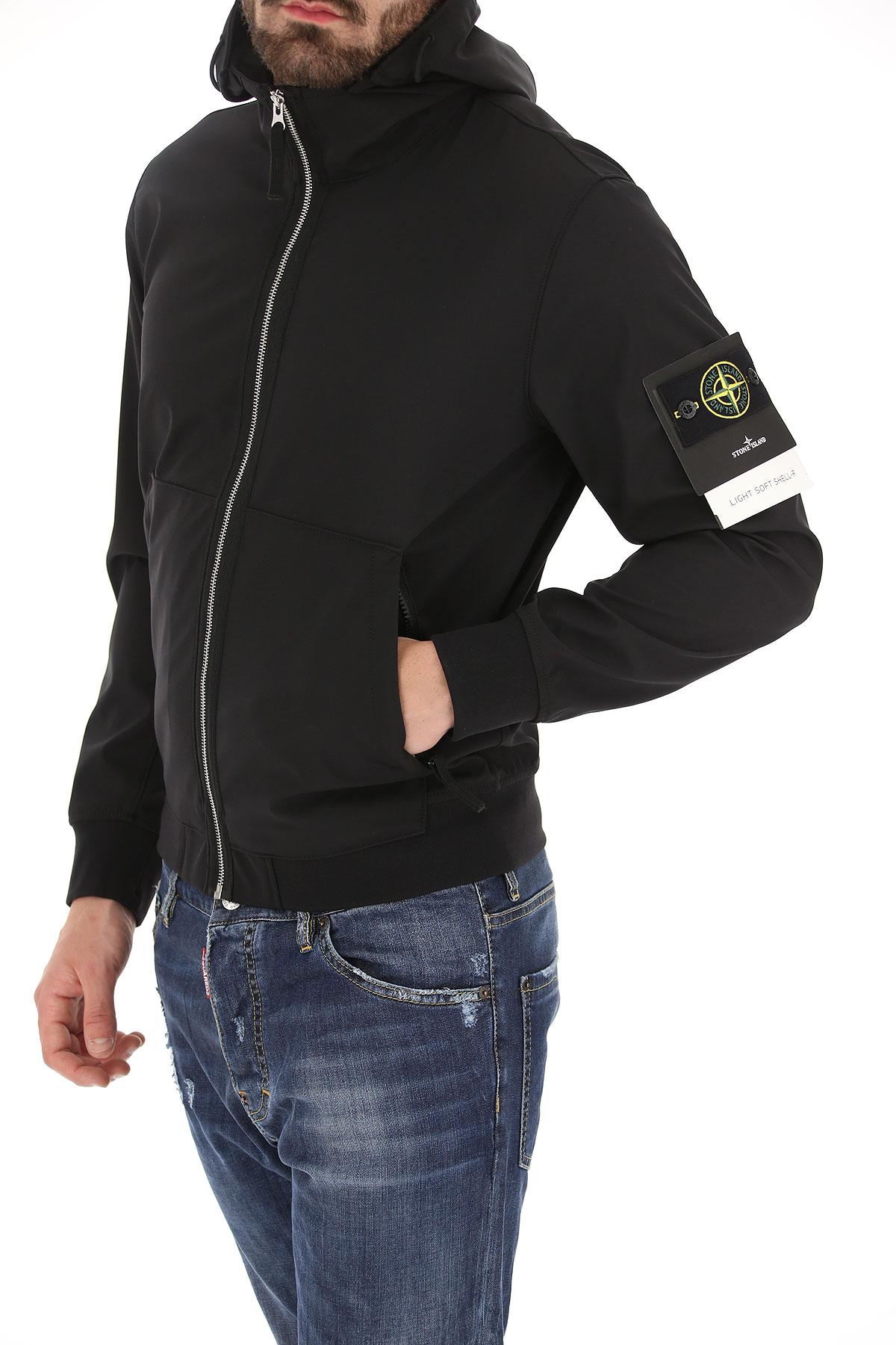 Stone Island Synthetic Clothing For Men in Black for Men Lyst