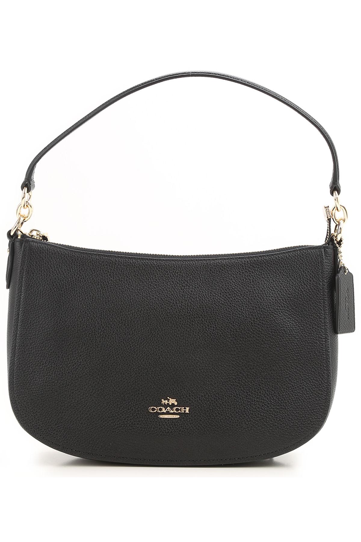 COACH Leather Handbags in Black Lyst
