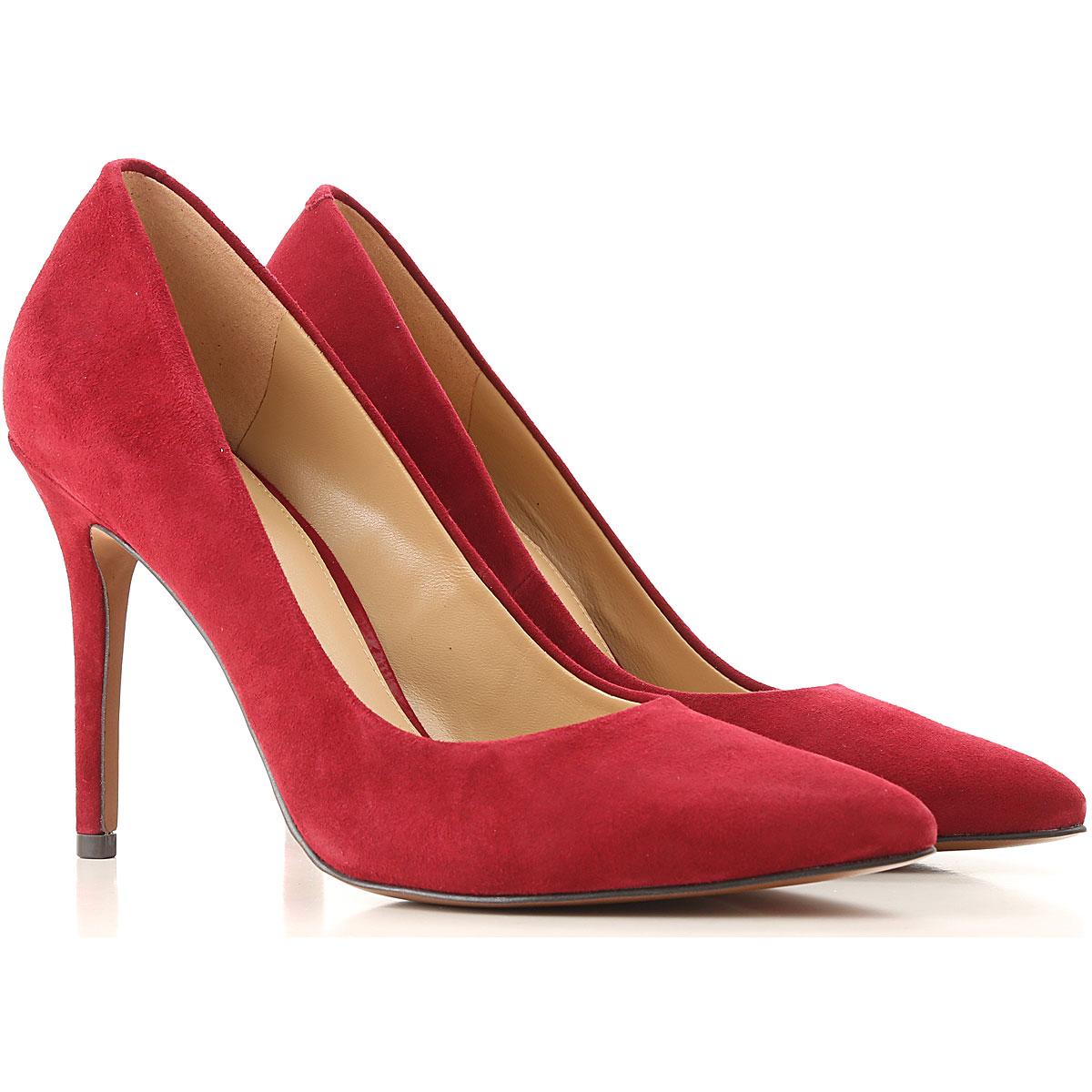 Michael Kors Leather Shoes For Women in Maroon (Red) - Lyst