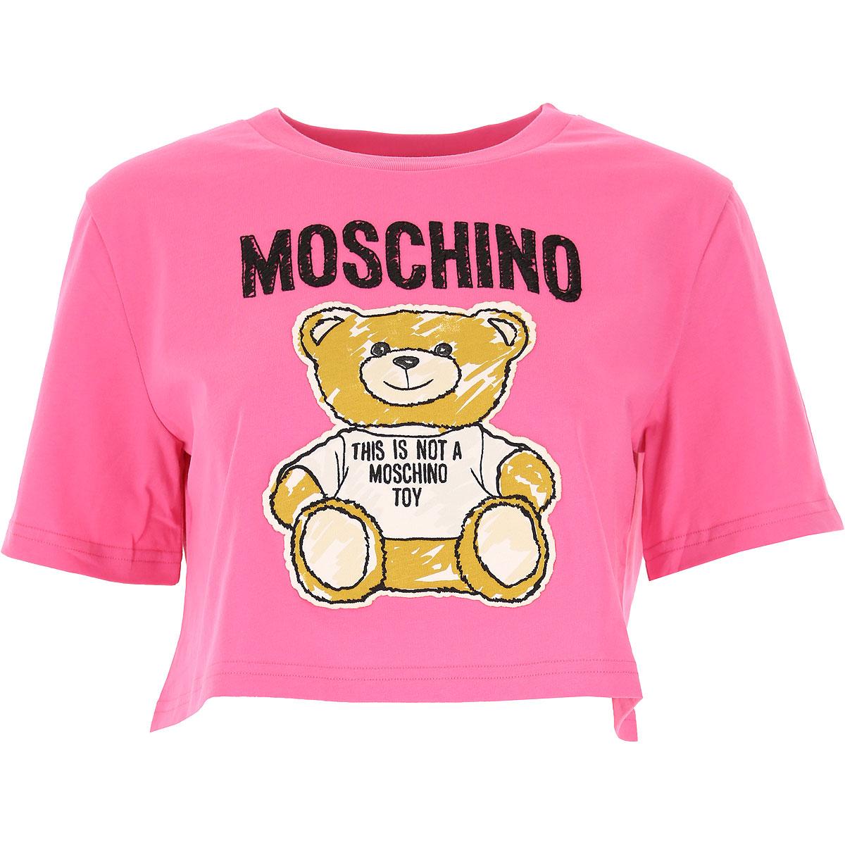 Moschino Cotton Clothing For Women in Fuchsia (Pink) - Lyst