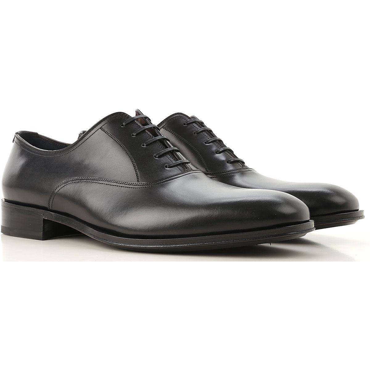 Ferragamo Lace Up Shoes For Men Oxfords in Black for Men Lyst