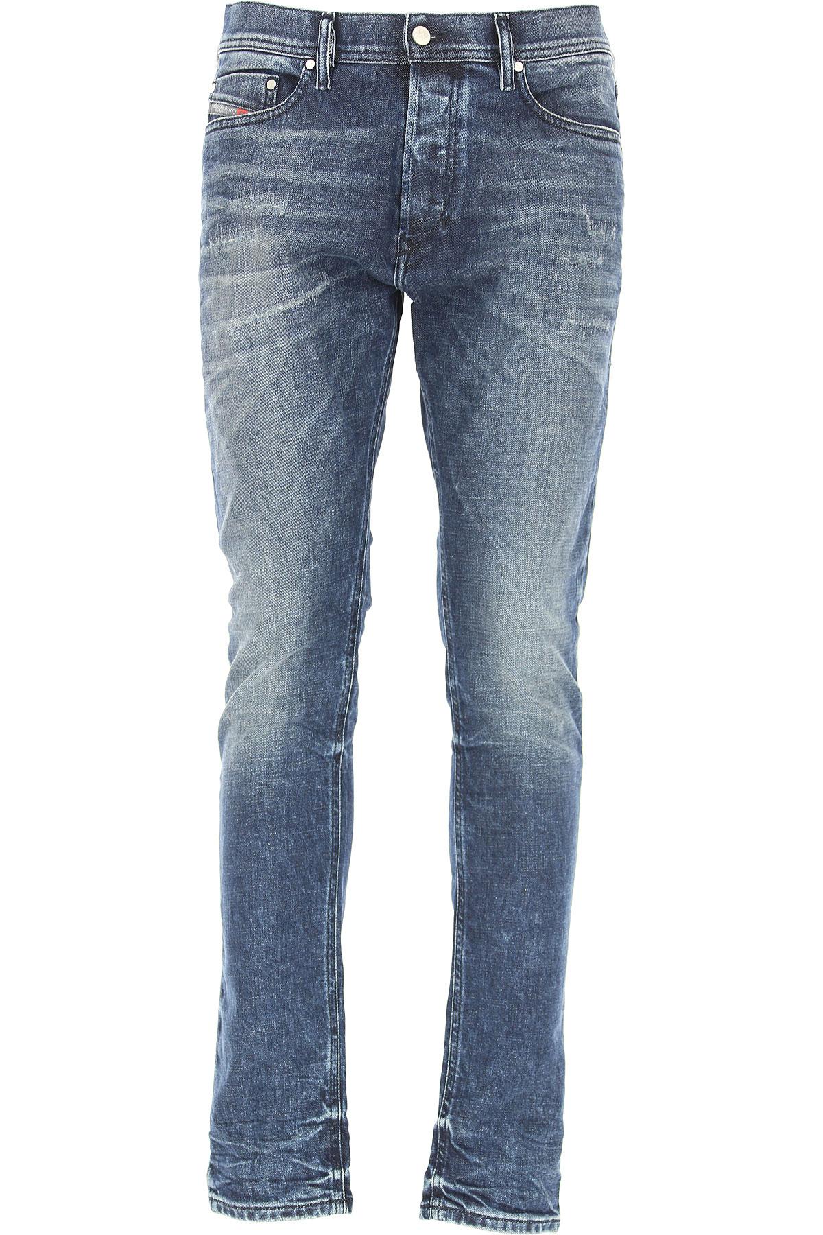 DIESEL Denim Jeans On Sale In Outlet in Blue for Men - Lyst