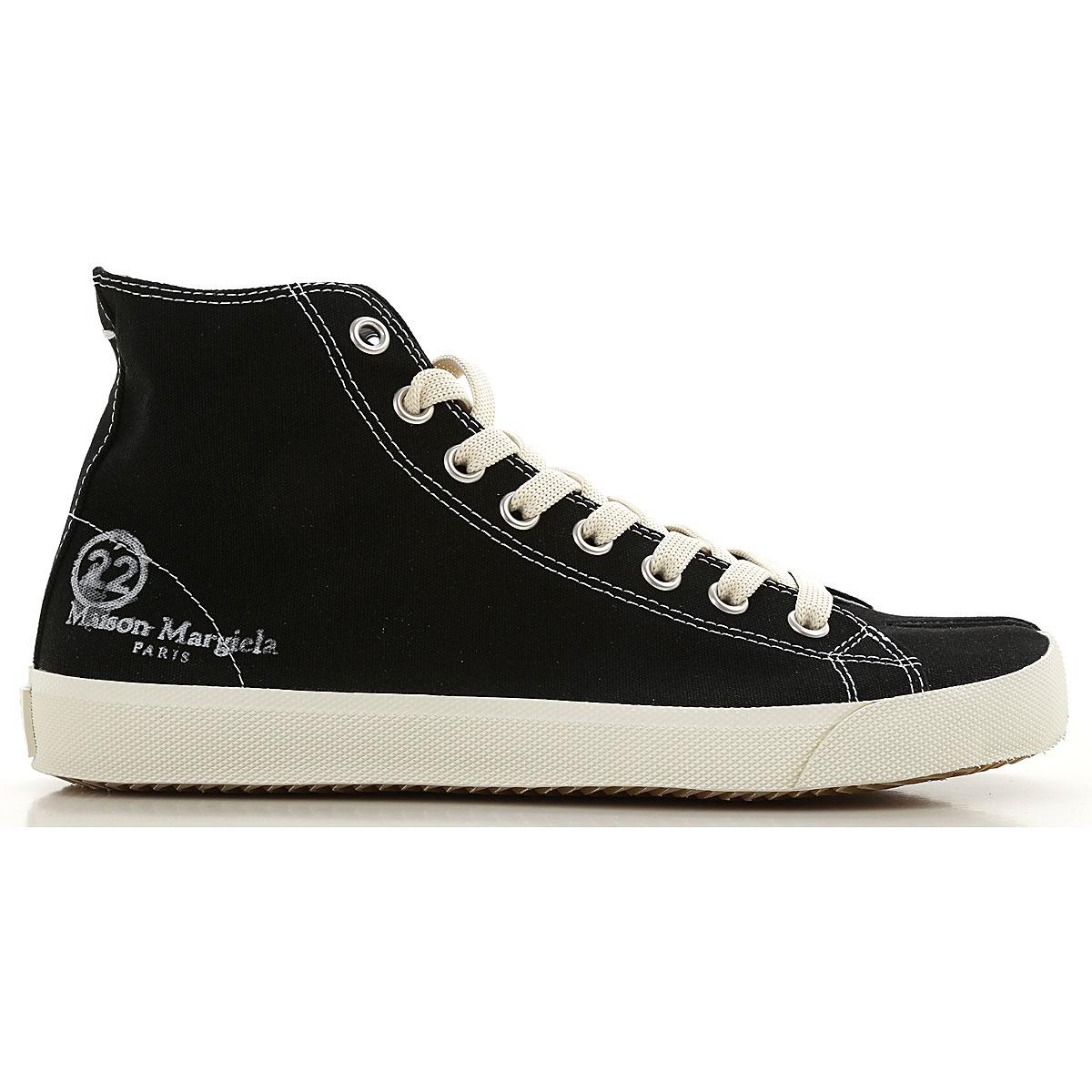 Maison Margiela Tabi Hi-top Sneakers in Black for Men - Lyst