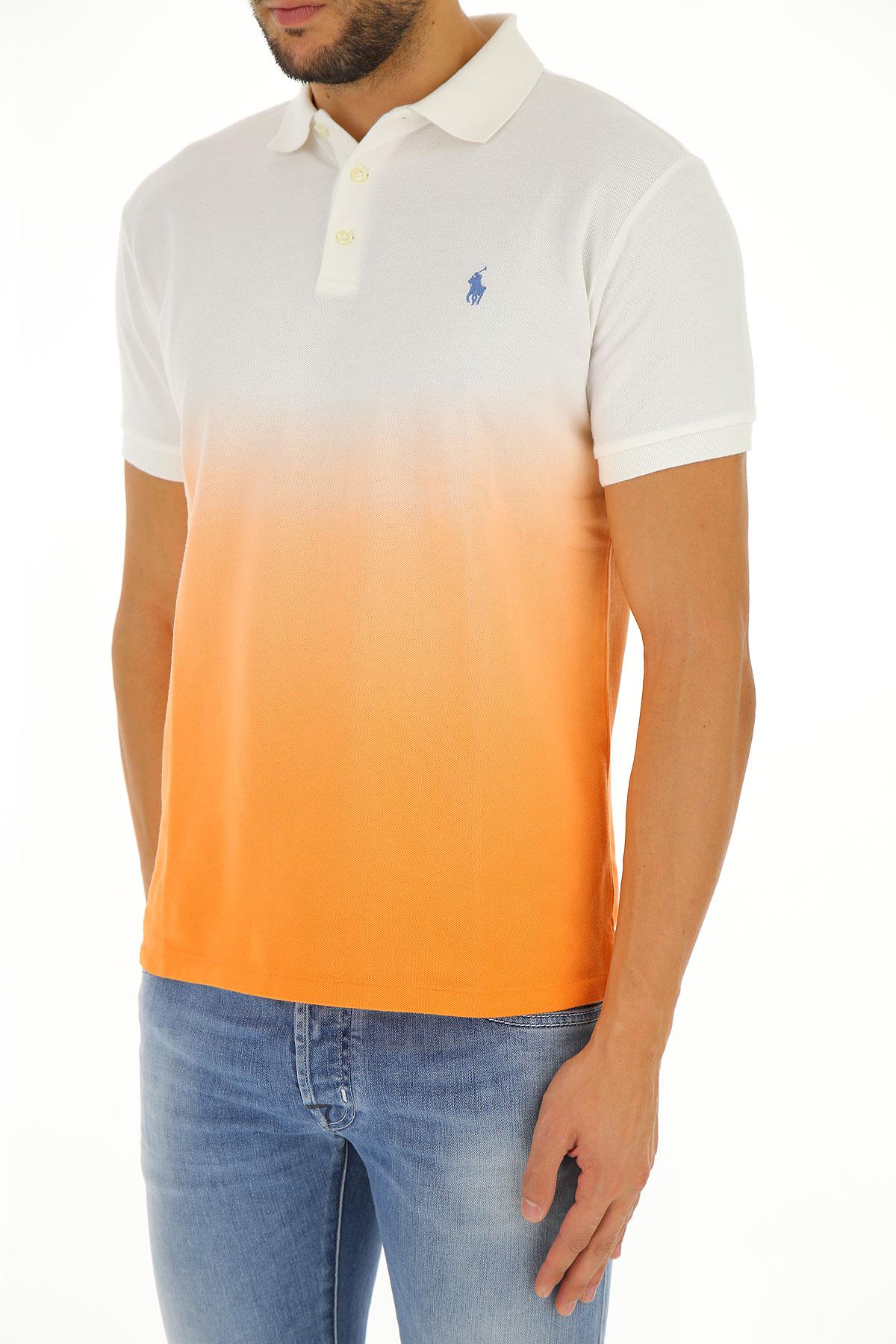 Ralph Lauren White Polo Shirt For Men On Sale In Outlet 