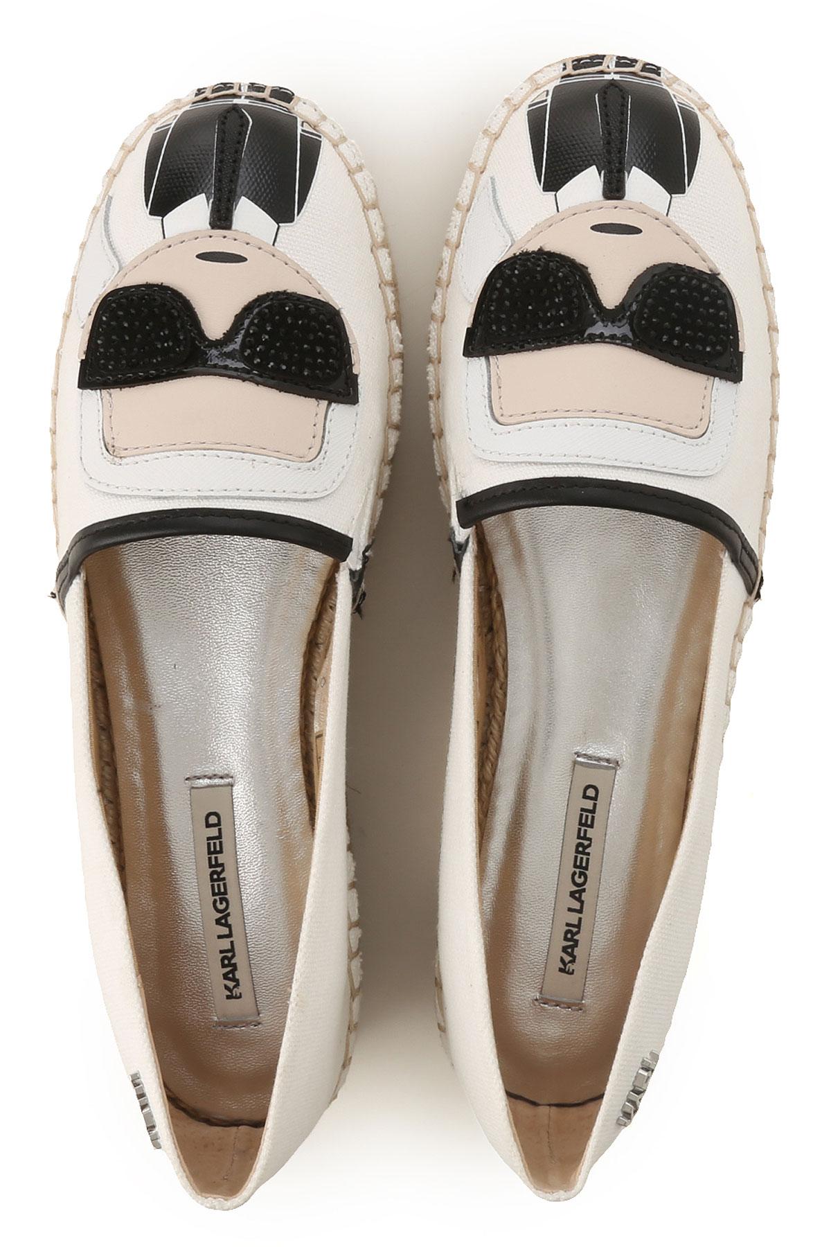 Karl Lagerfeld Slip On Sneakers For Women in White - Lyst