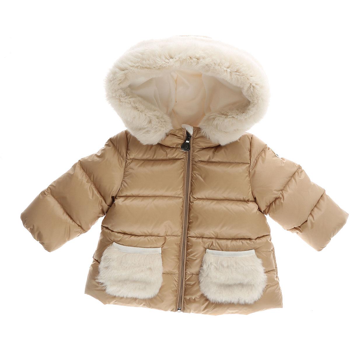Moncler Fur Baby Sets For Girls On Sale In Outlet in Gold Beige (Natural) -  Lyst