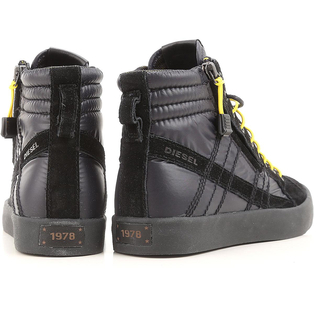 DIESEL Lace Shoes For Men In Black For Men Lyst