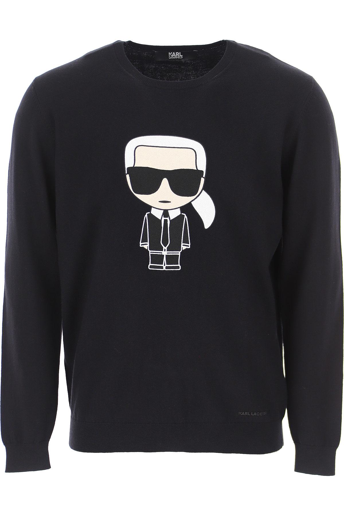 Karl Lagerfeld Sweater For Men Jumper in Black for Men Lyst