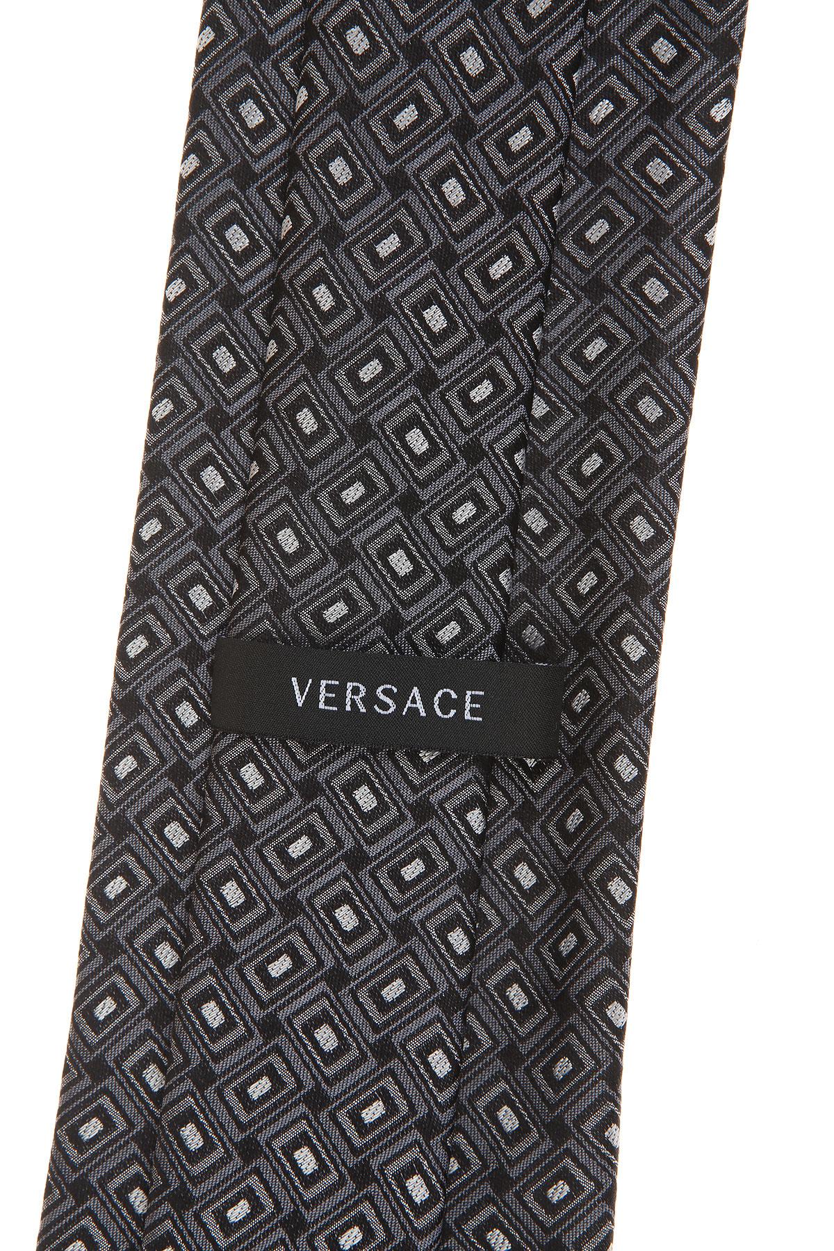 Versace Ties in Anthracite (Black) for Men Lyst