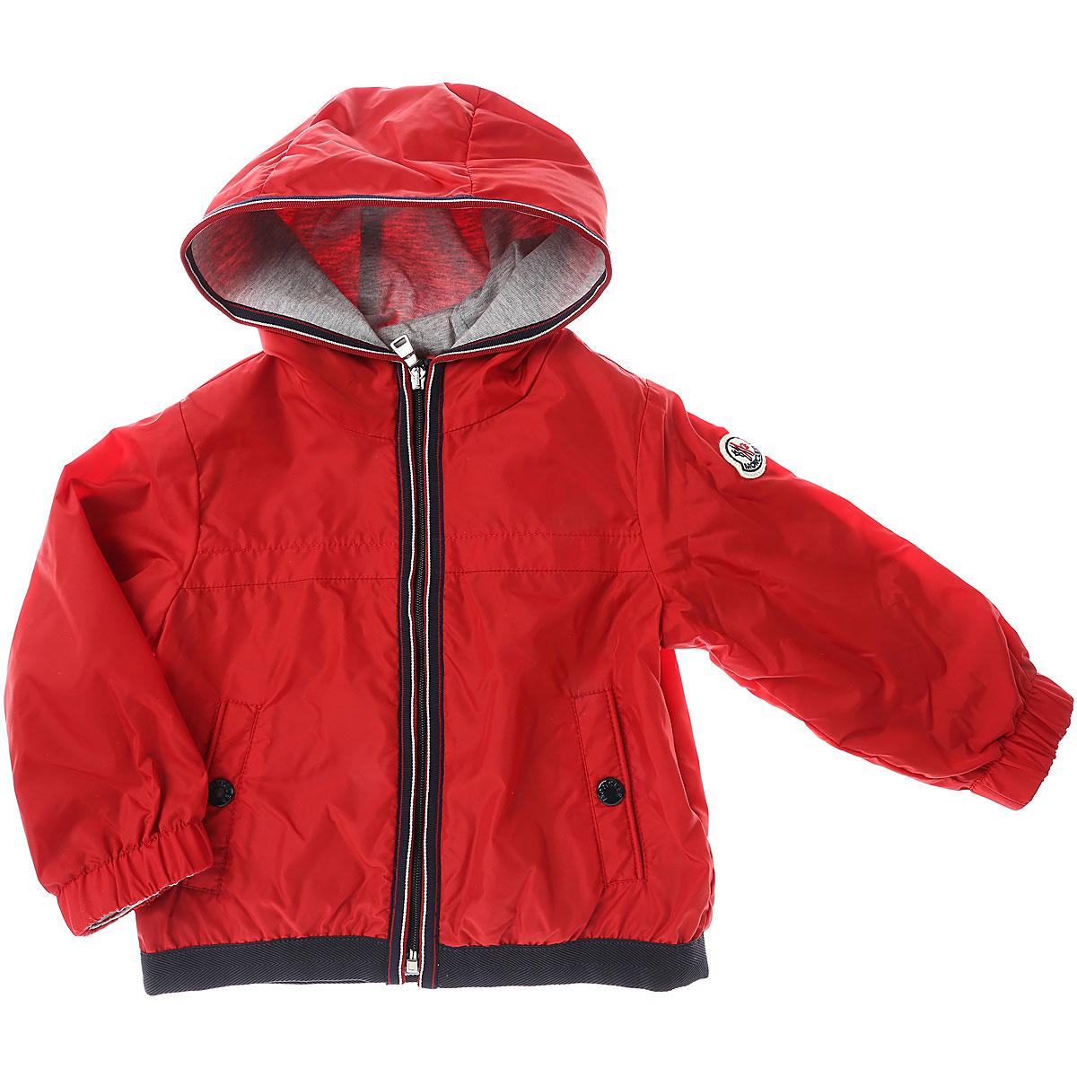 red baby moncler coat