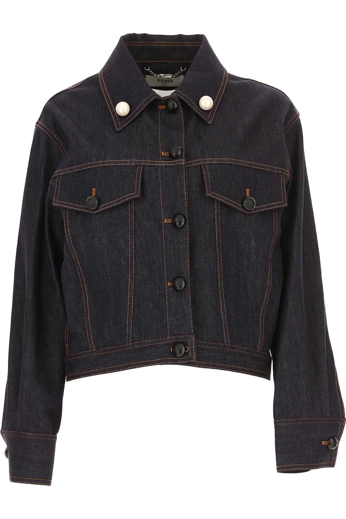 fendi denim jacket womens