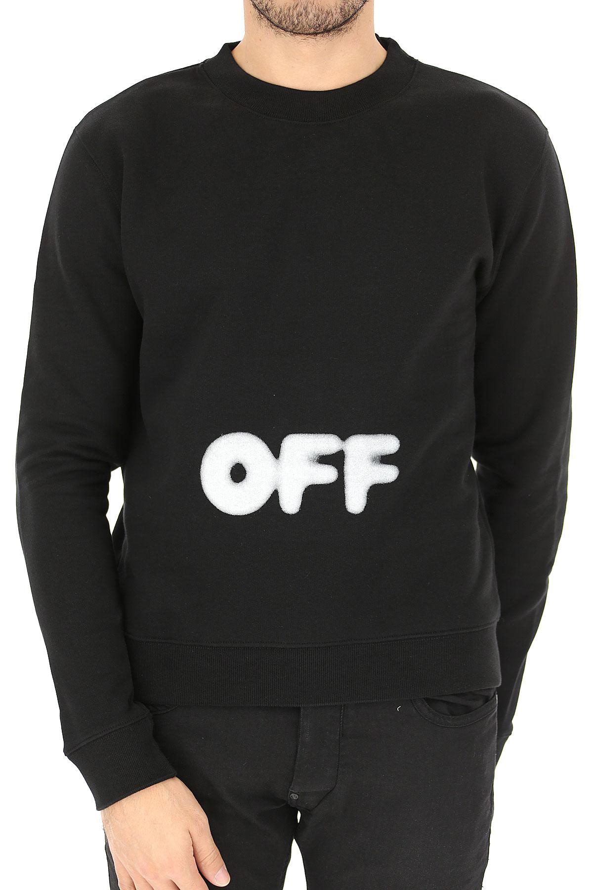 Off-White c/o Virgil Abloh Sweatshirt For Men On Sale in Black for Men - Lyst