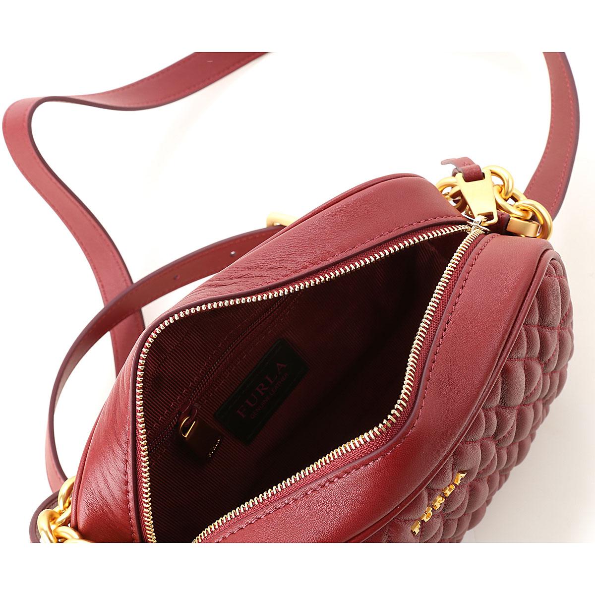 Furla Leather Shoulder Bag For Women On Sale in Cherry (Red) Lyst