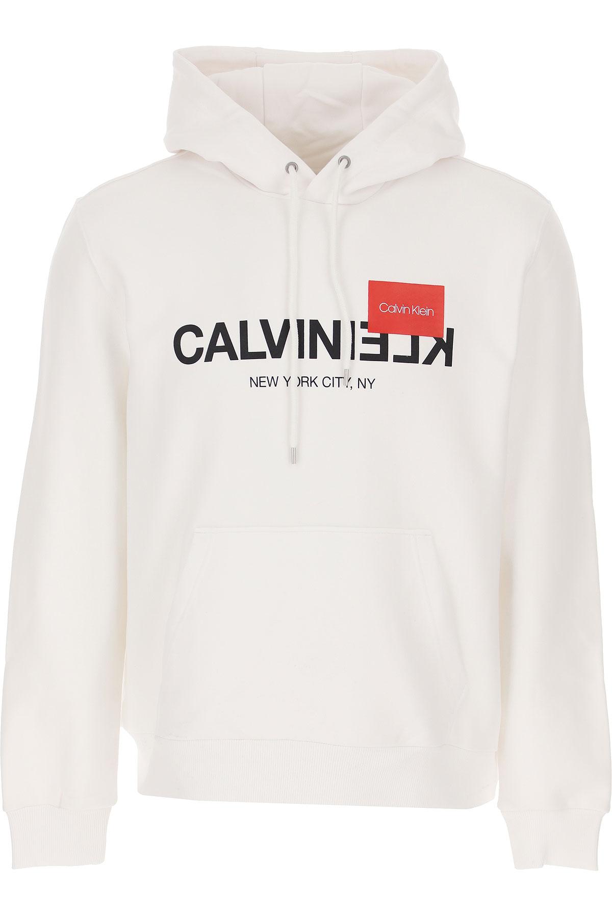 Calvin Klein Cotton Sweater Jumper in White for Men - Lyst