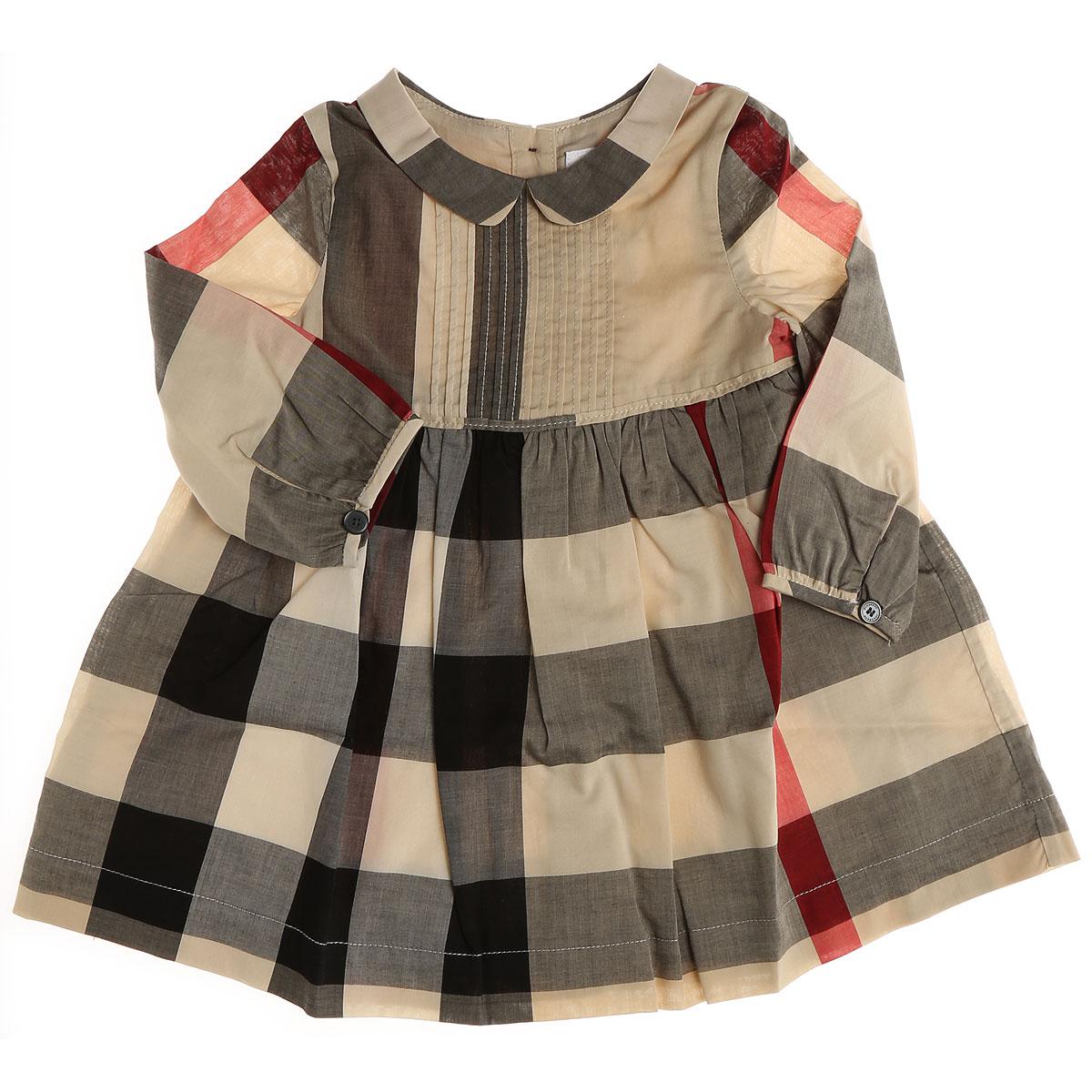 Burberry Cotton Baby Dress For Girls On 