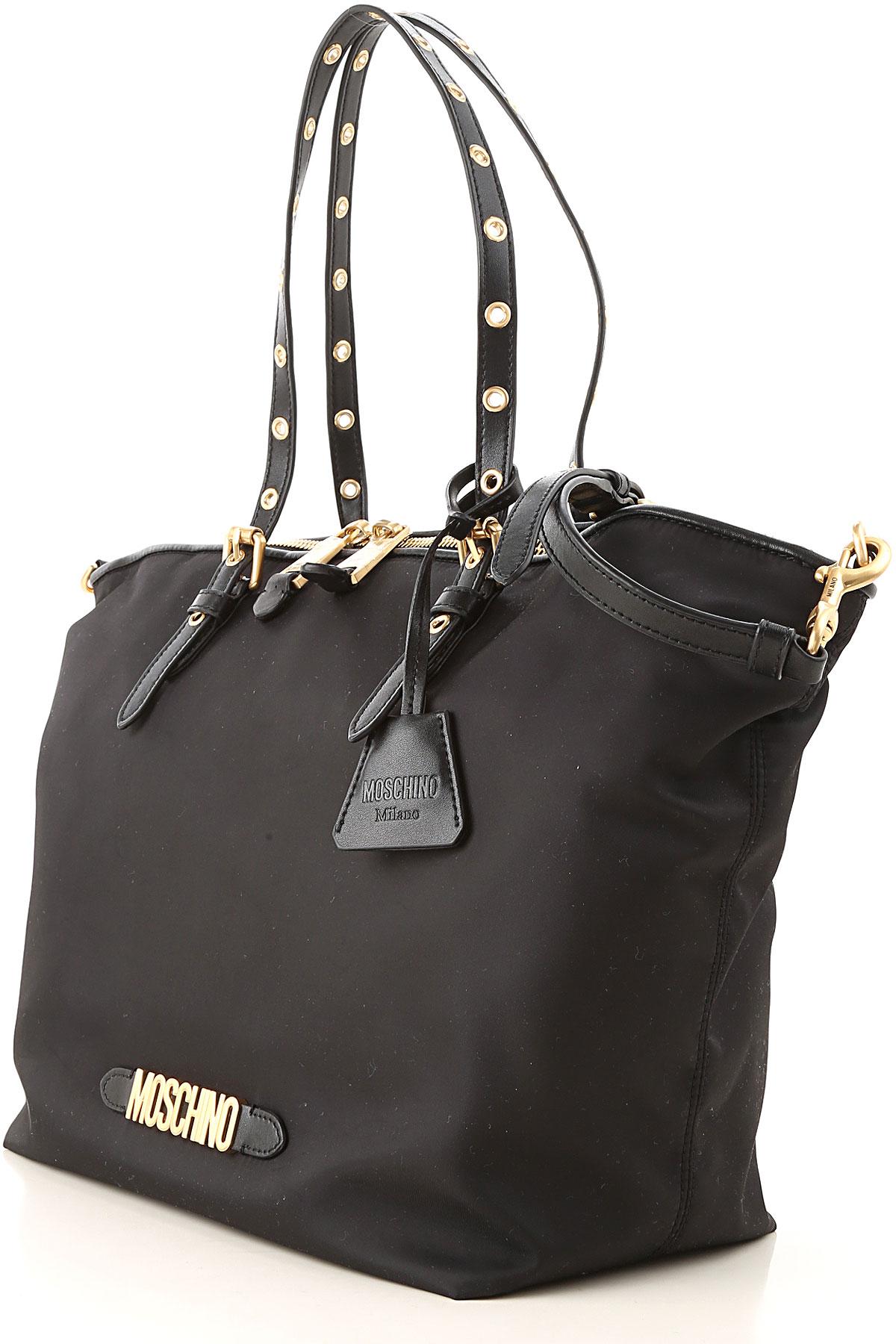 black moschino changing bag