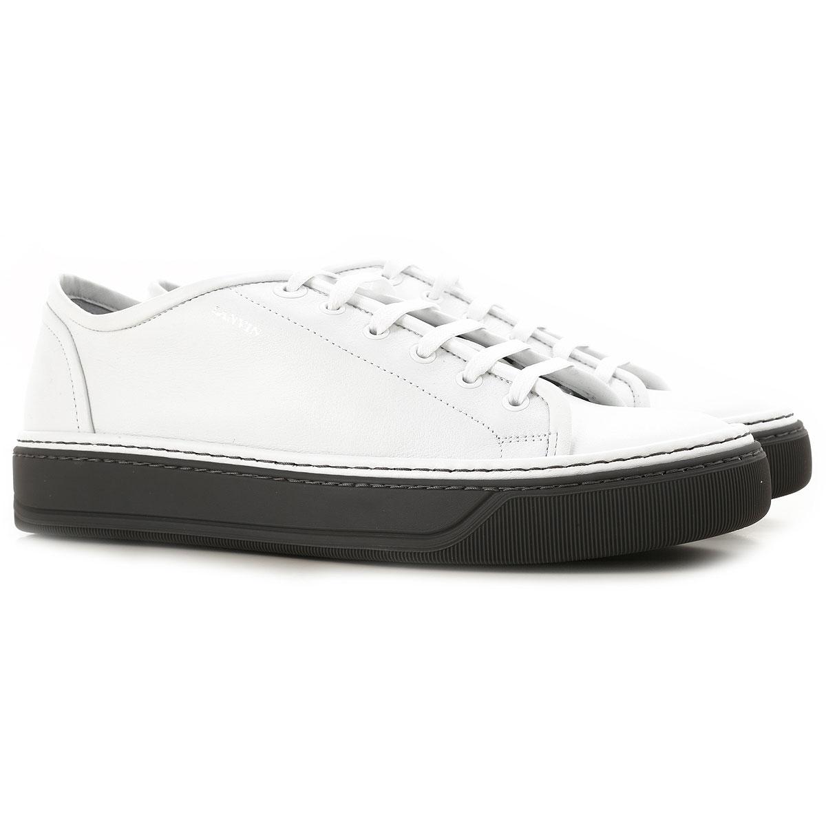 Lanvin Sneakers For Men On Sale In Outlet in White for Men - Save 39% ...