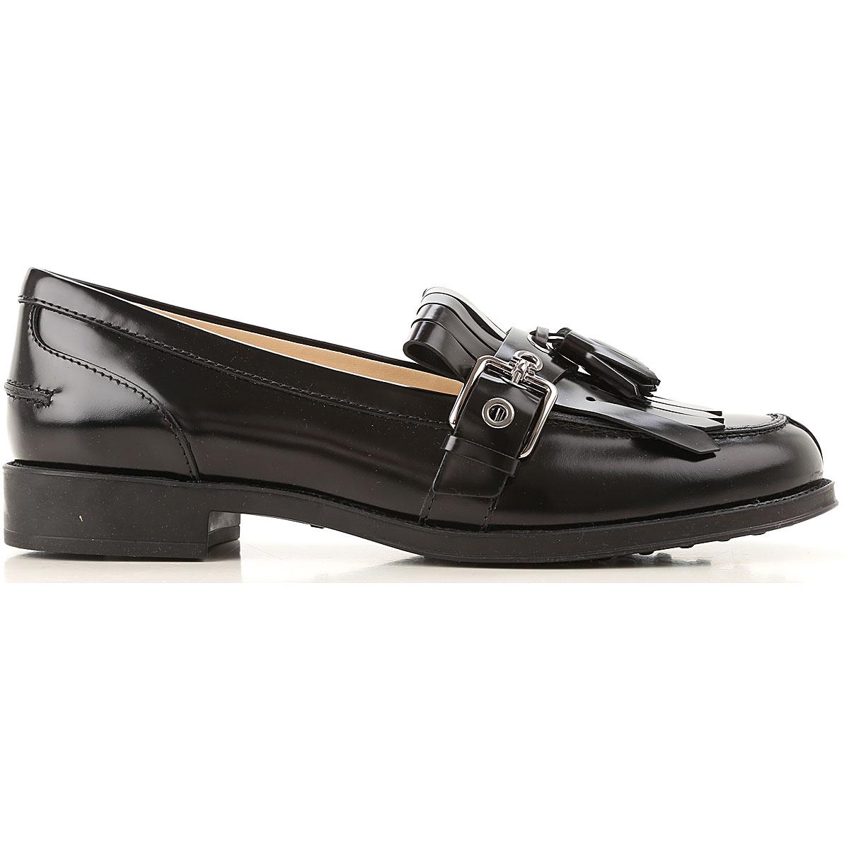 womens black leather loafers sale