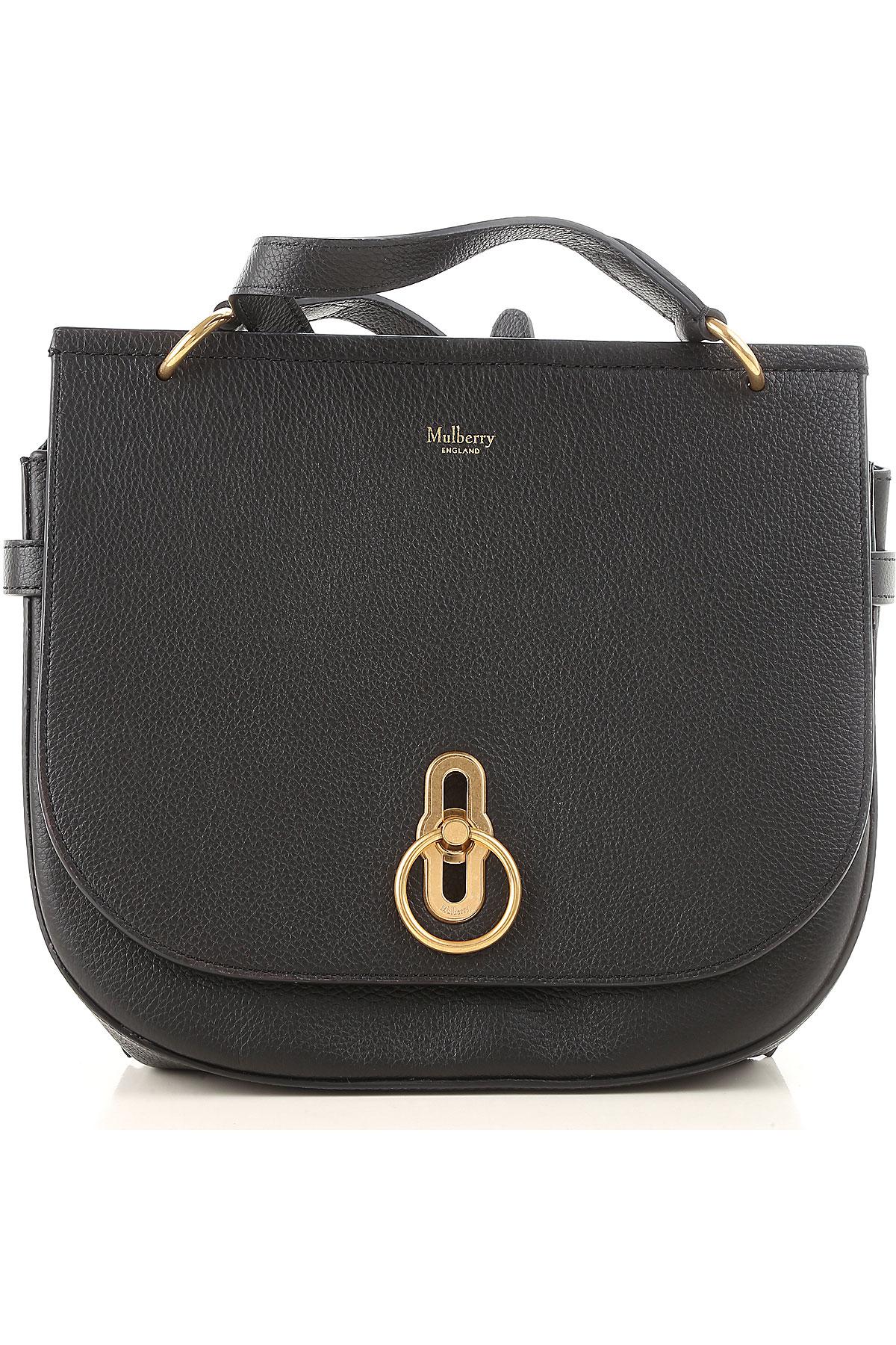 Mulberry Leather Shoulder Bag For Women in Black Save 5 Lyst