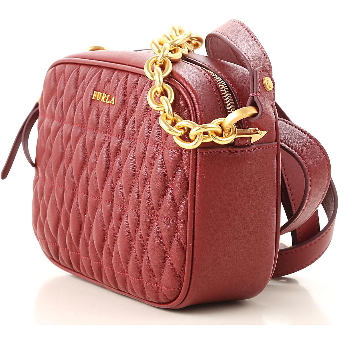 Furla Leather Shoulder Bag For Women On Sale in Cherry (Red) Lyst