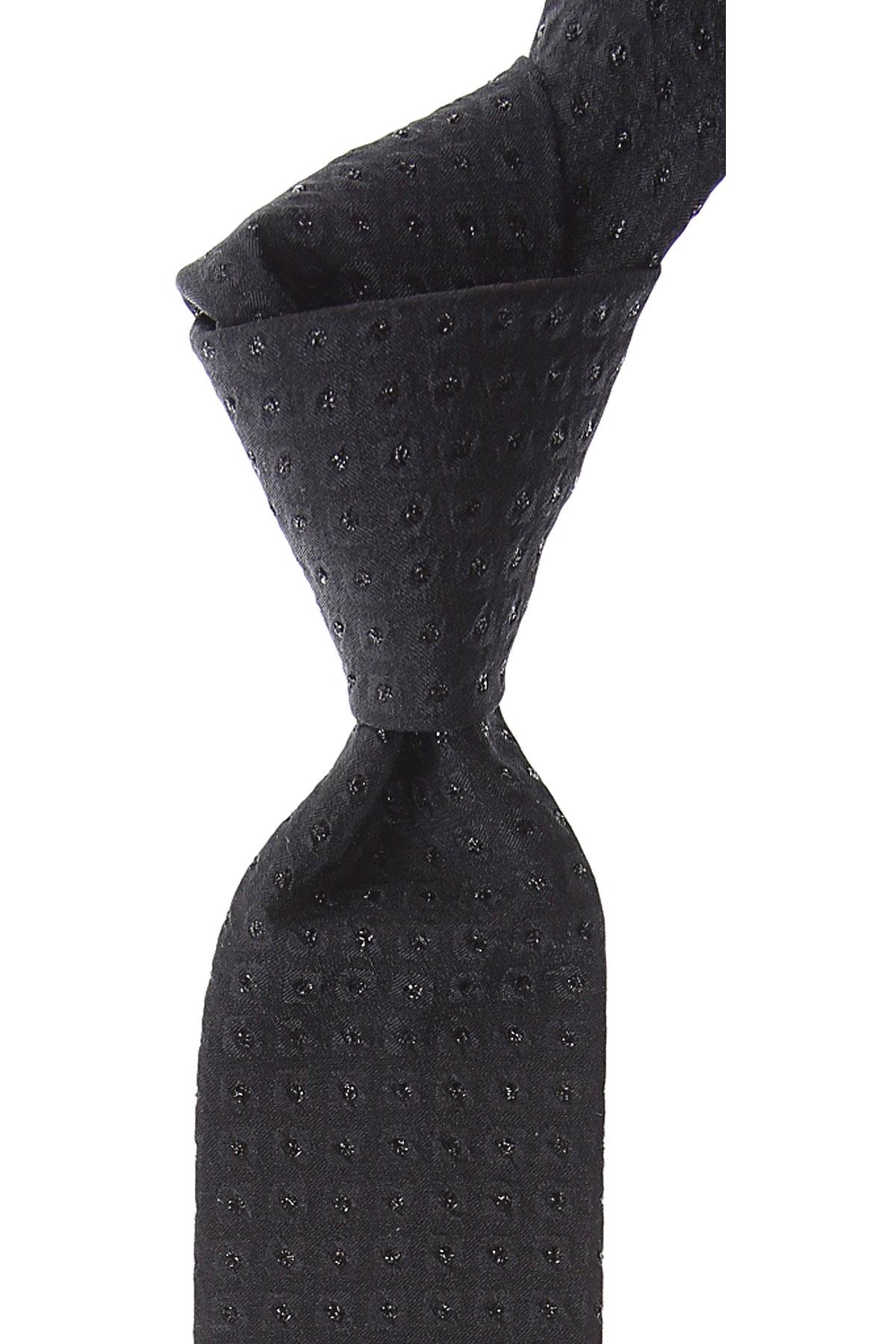 Versace Silk Ties in Black for Men Lyst