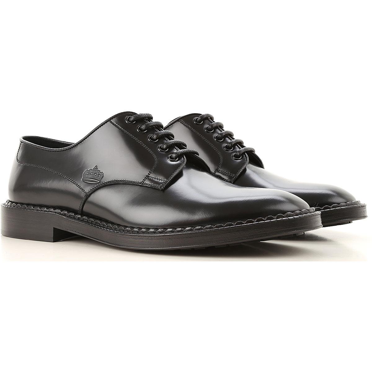 Dolce & Gabbana Lace Up Shoes For Men Oxfords in Black for Men - Lyst