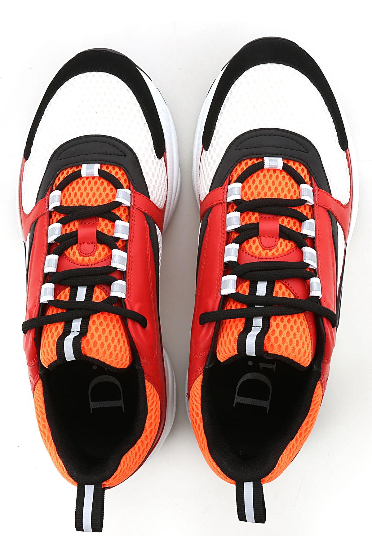 Dior Sneakers For Men in Red for Men - Lyst